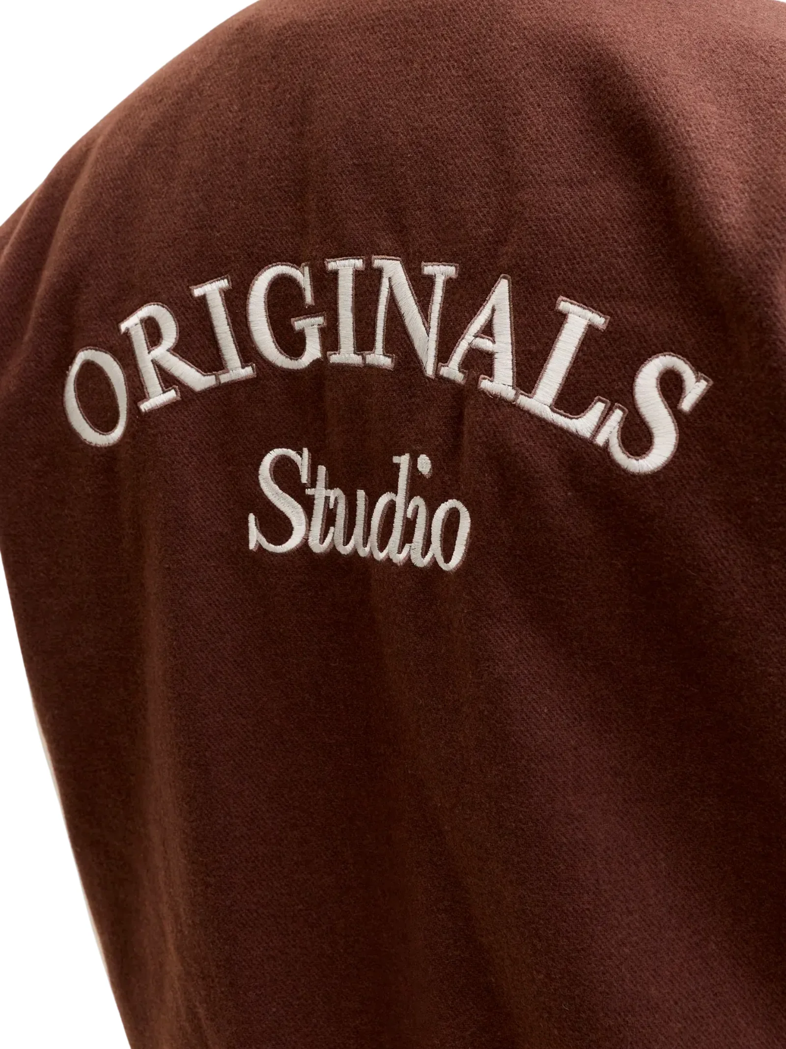 Giubbino college Jack & Jones marrone e panna - Image 4