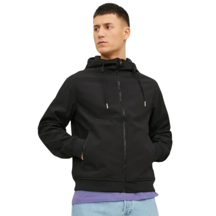 Giubbino con cappuccio Jack & Jones nero - Image 2