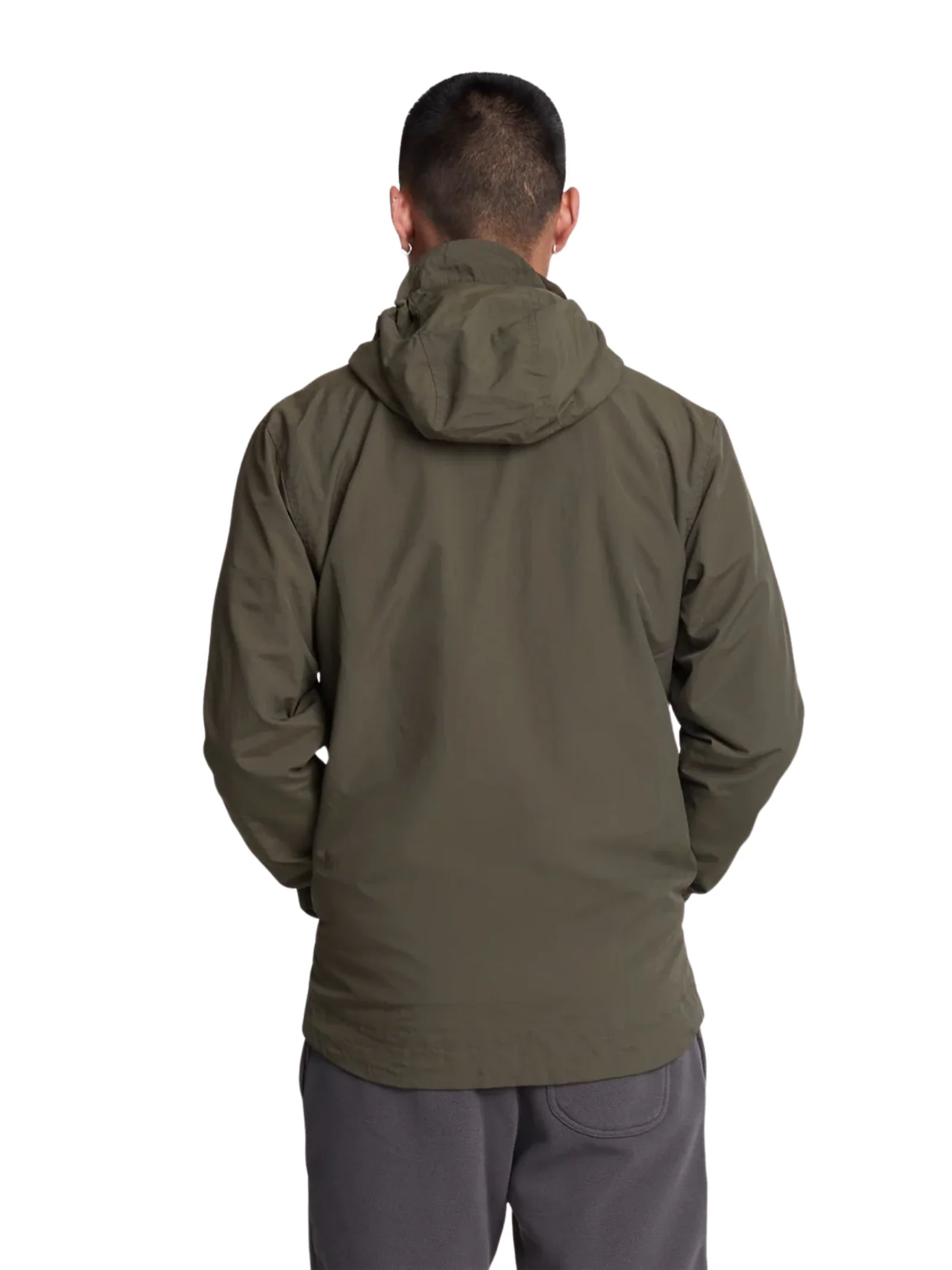 Giubbino con cappuccio Lyle & Scott verde - Image 3