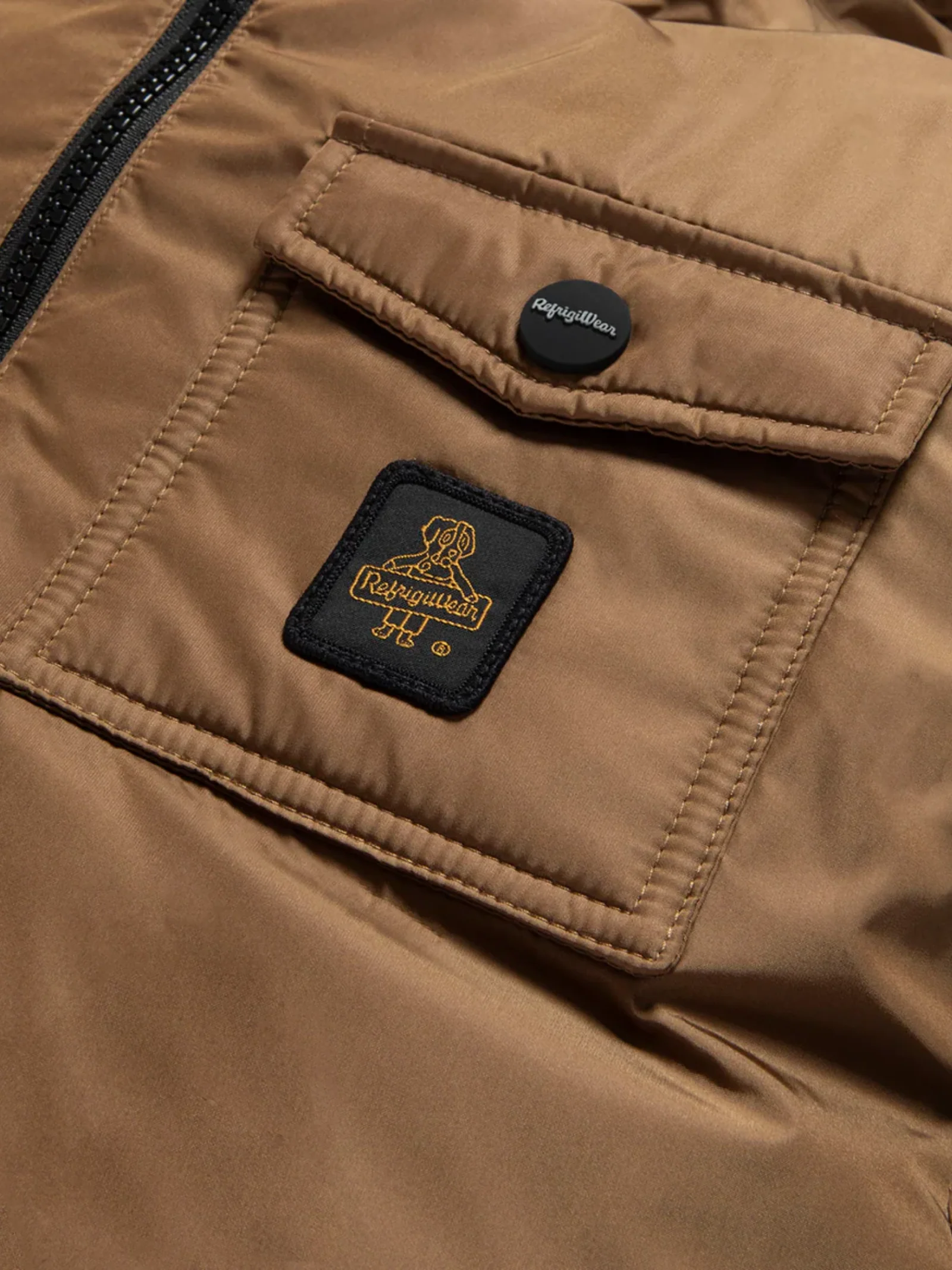 Giubbino double face Refrigiwear blu e bronzo - Image 7