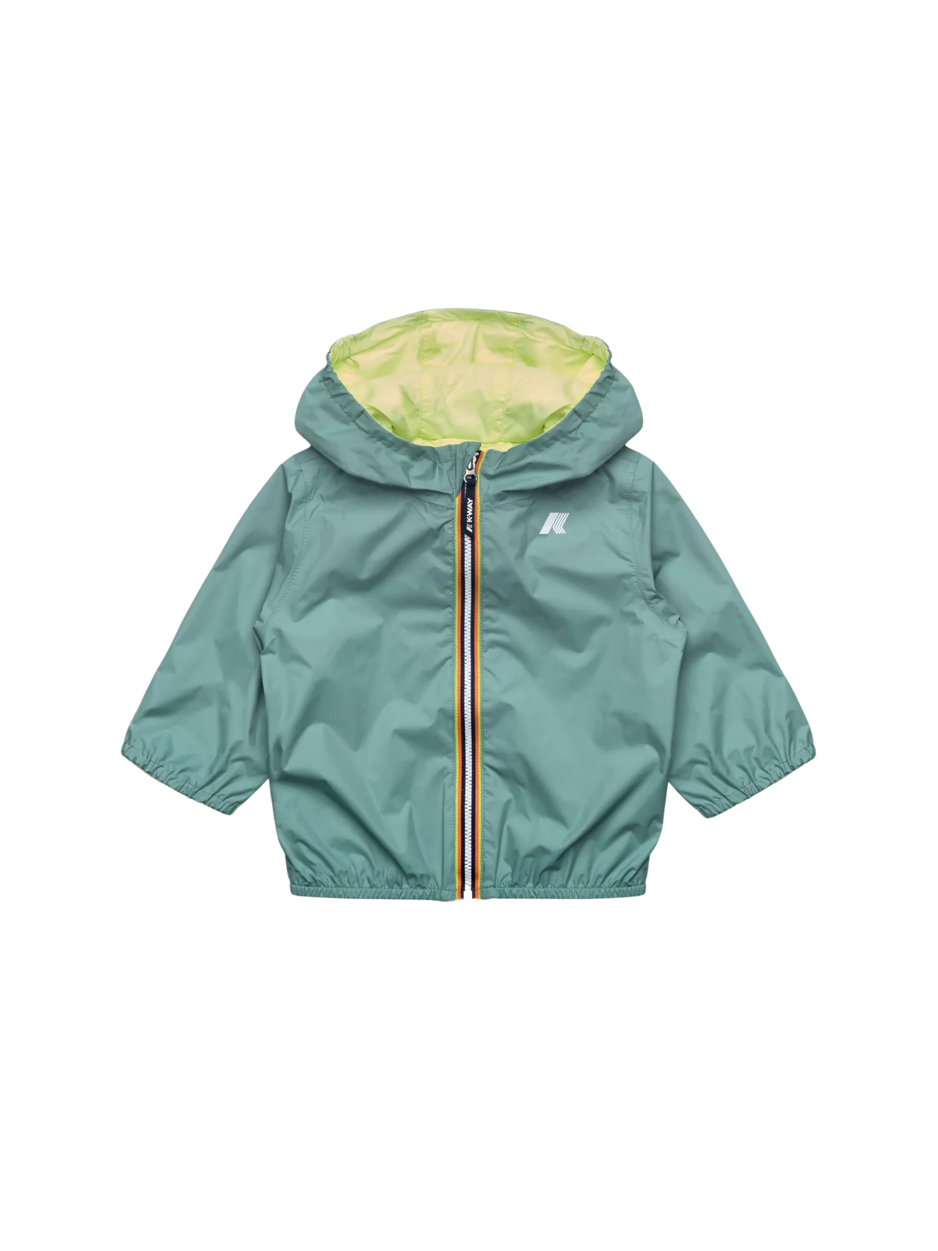 Giubbino "E. Jake Plus.2 Reversibile" K-Way verde