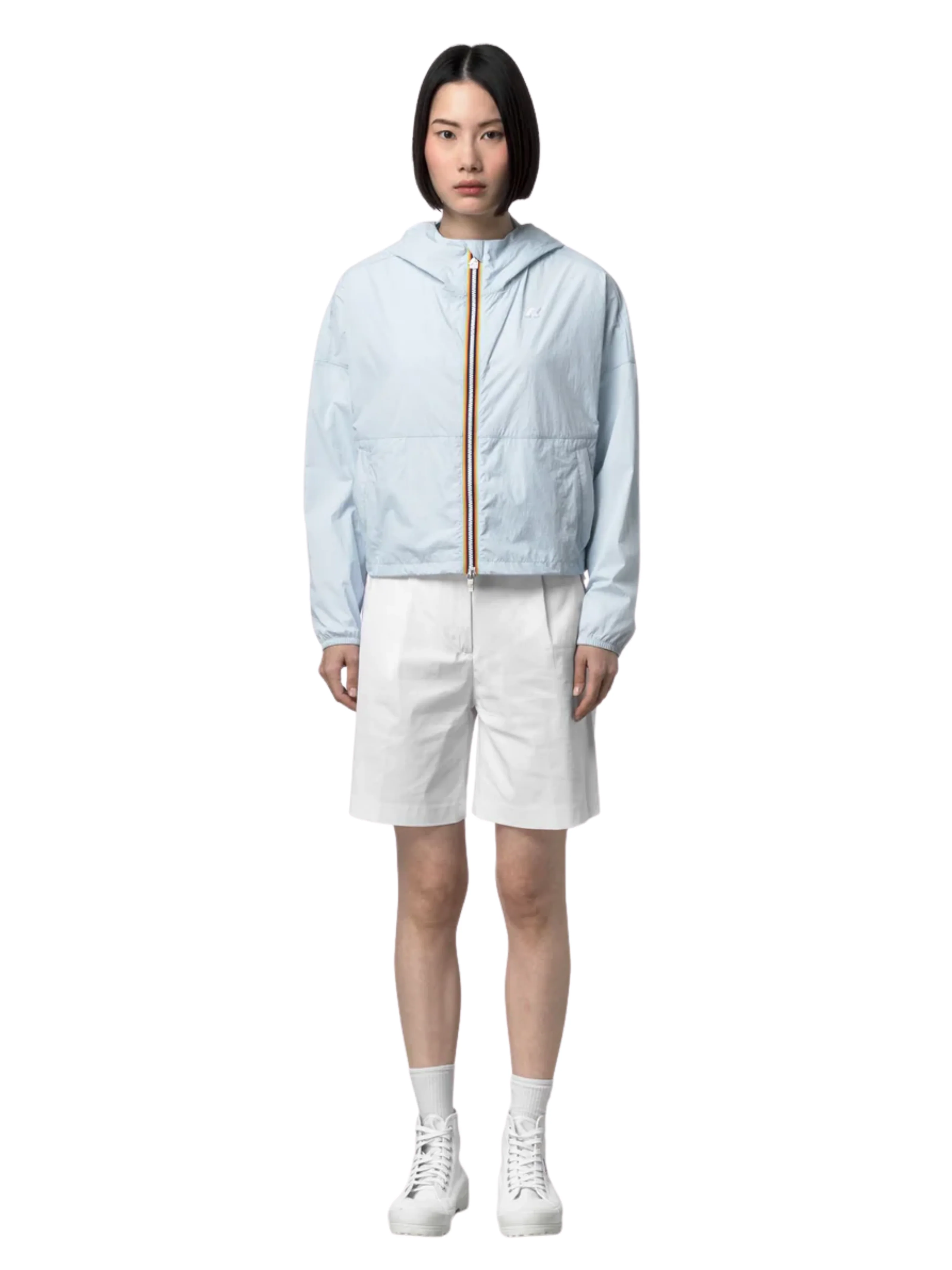 Giubbino "Gastonin Ultralight Af" K-Way azzurro - Image 3