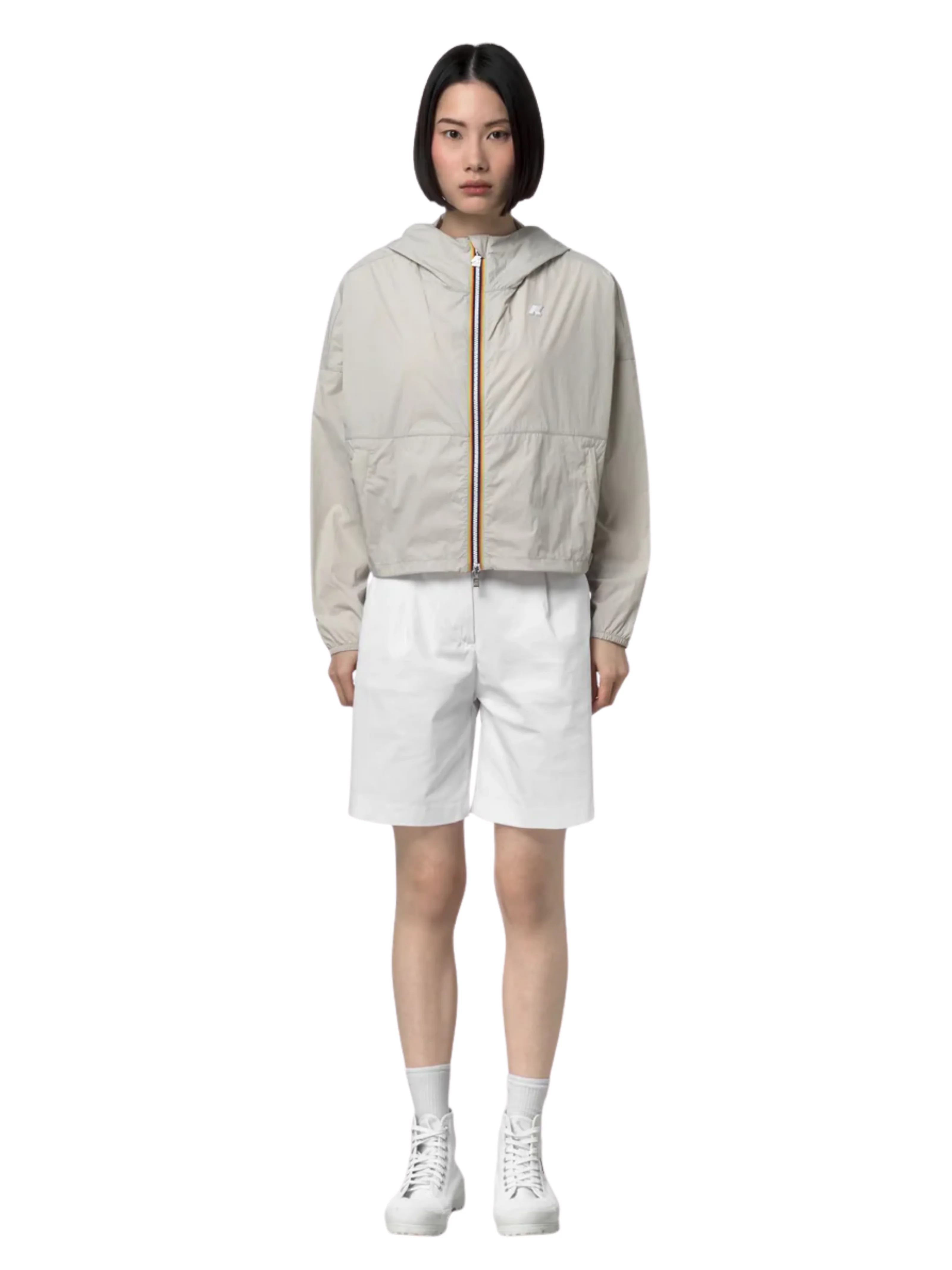 Giubbino "Gastonin Ultralight Af" K-Way beige - Image 2
