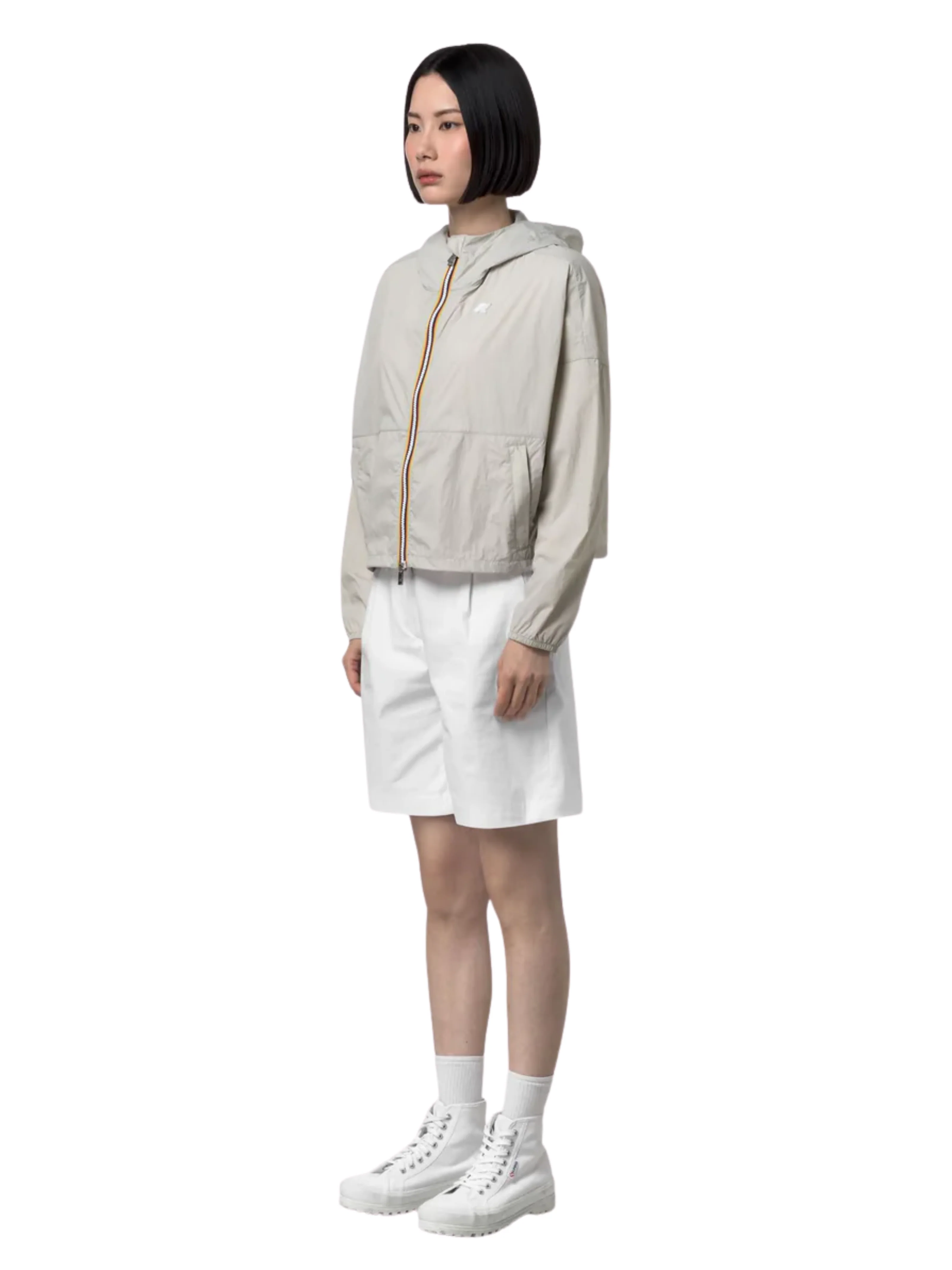 Giubbino "Gastonin Ultralight Af" K-Way beige - Image 4