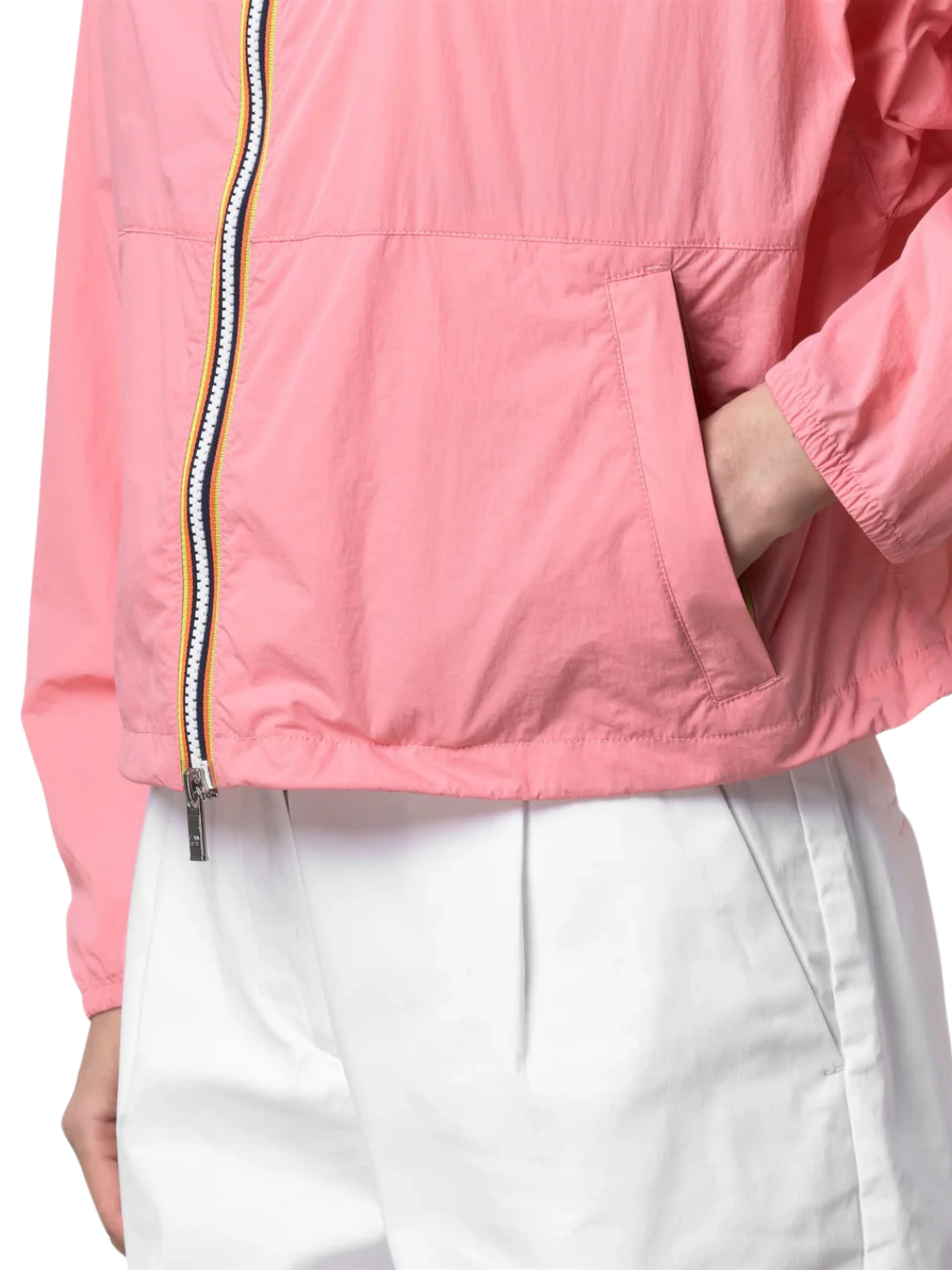 Giubbino "Gastonin Ultralight Af" K-Way rosa - Image 2