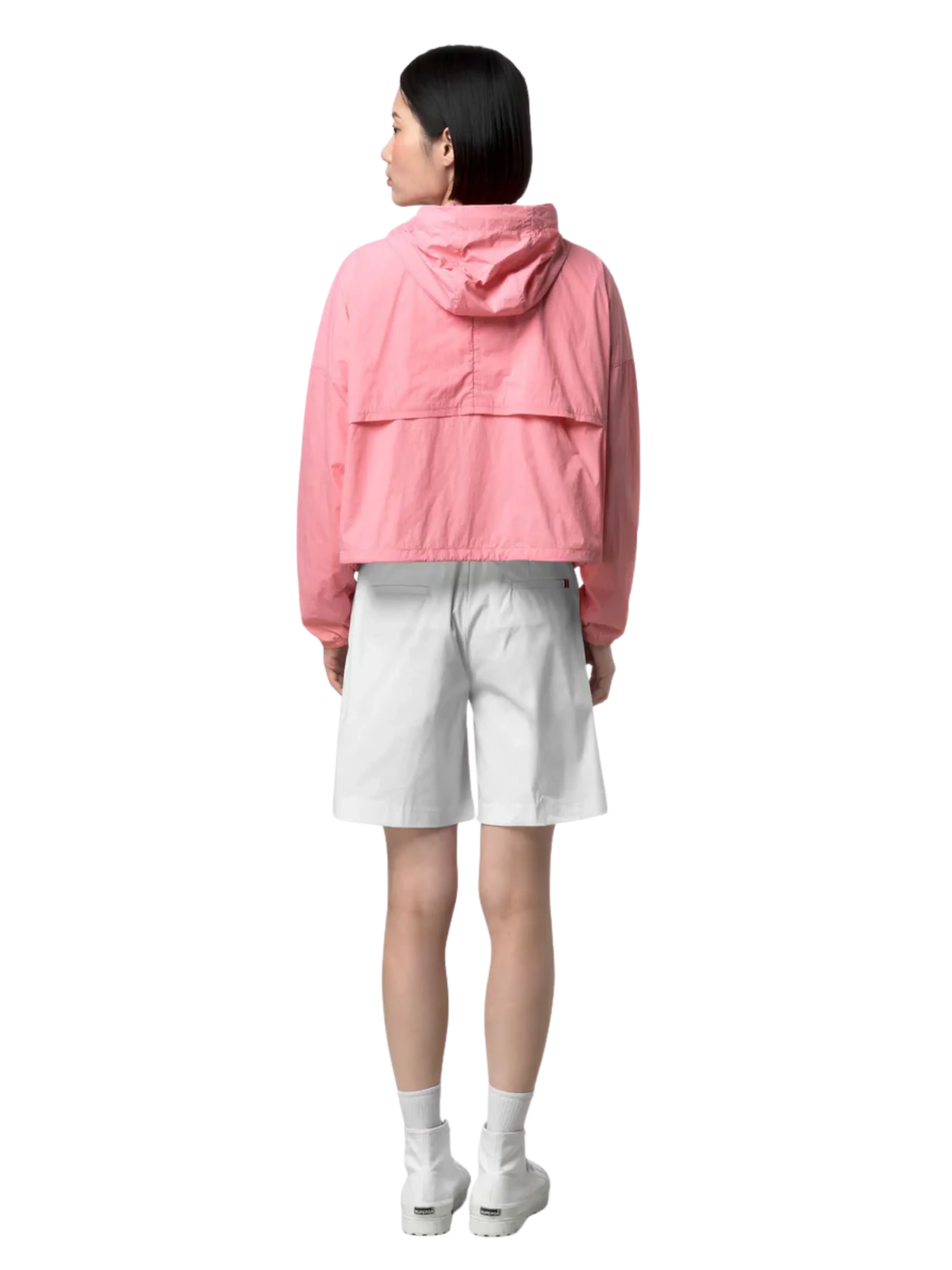 Giubbino "Gastonin Ultralight Af" K-Way rosa - Image 5