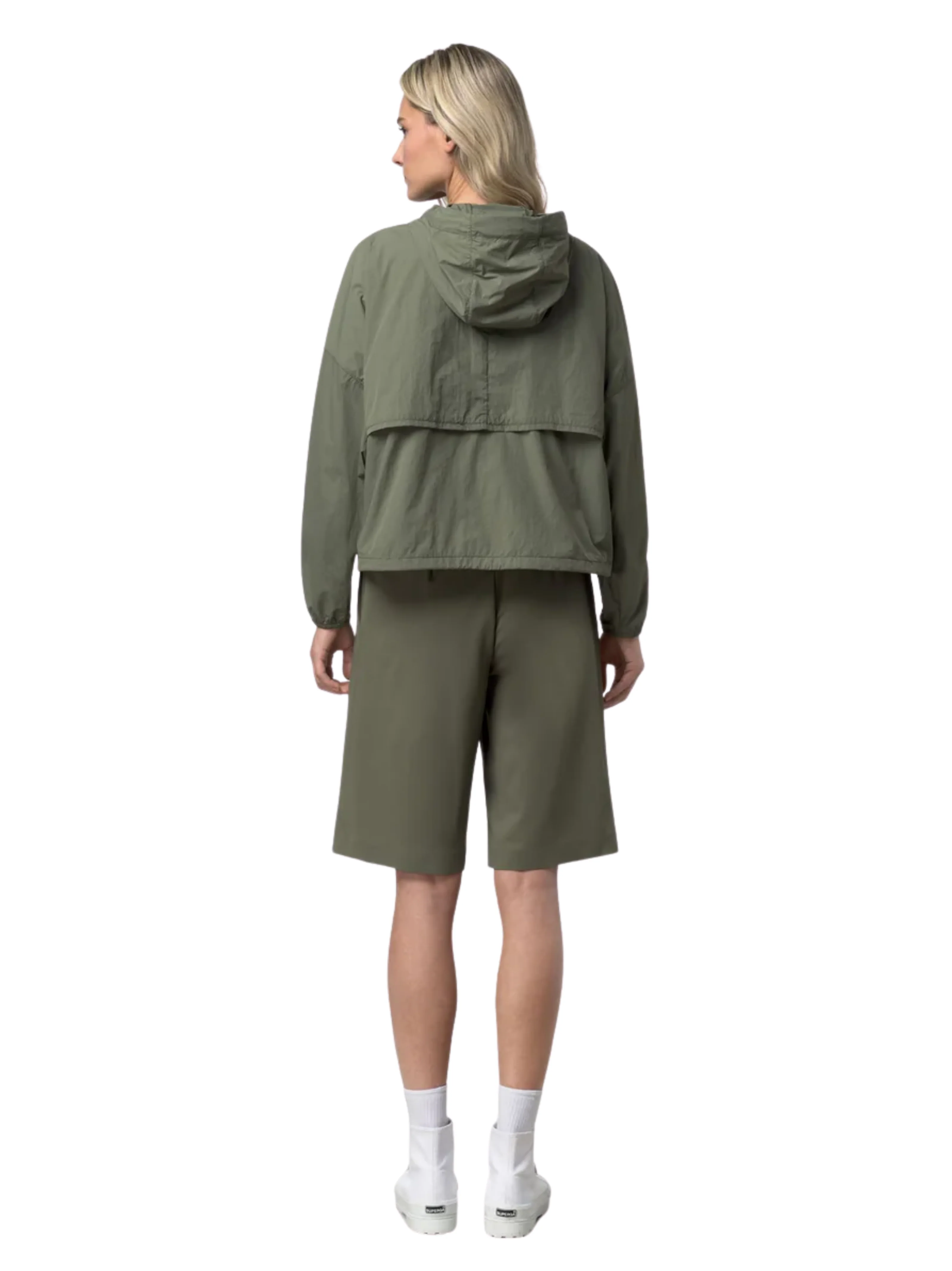 Giubbino "Gastonin Ultralight Af" K-Way verde - Image 5