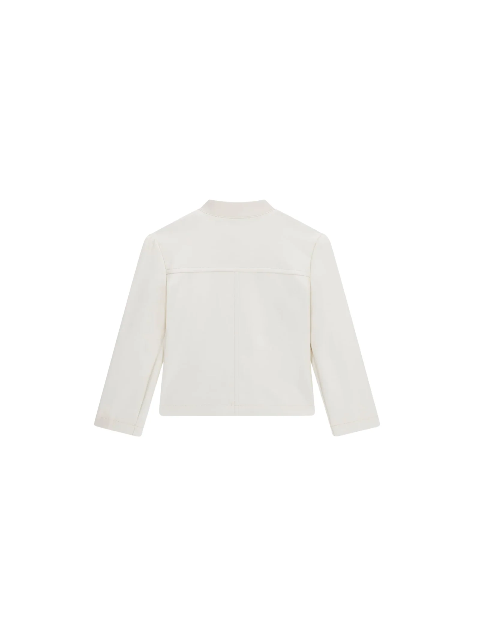 Giubbino Guess bianco con logo in dorato - Image 2