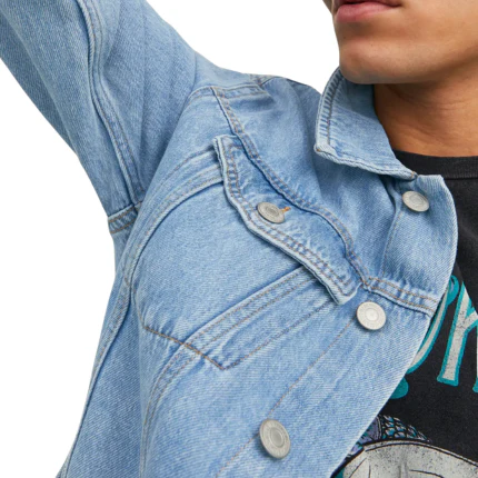 Giubbino in denim Jack & Jones blu - Image 2
