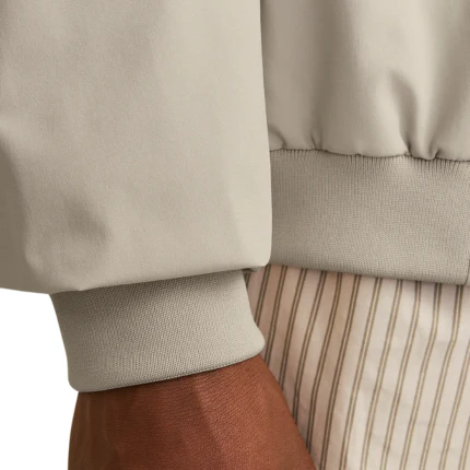 Giubbino Jack & Jones beige con colletto a costine - Image 4