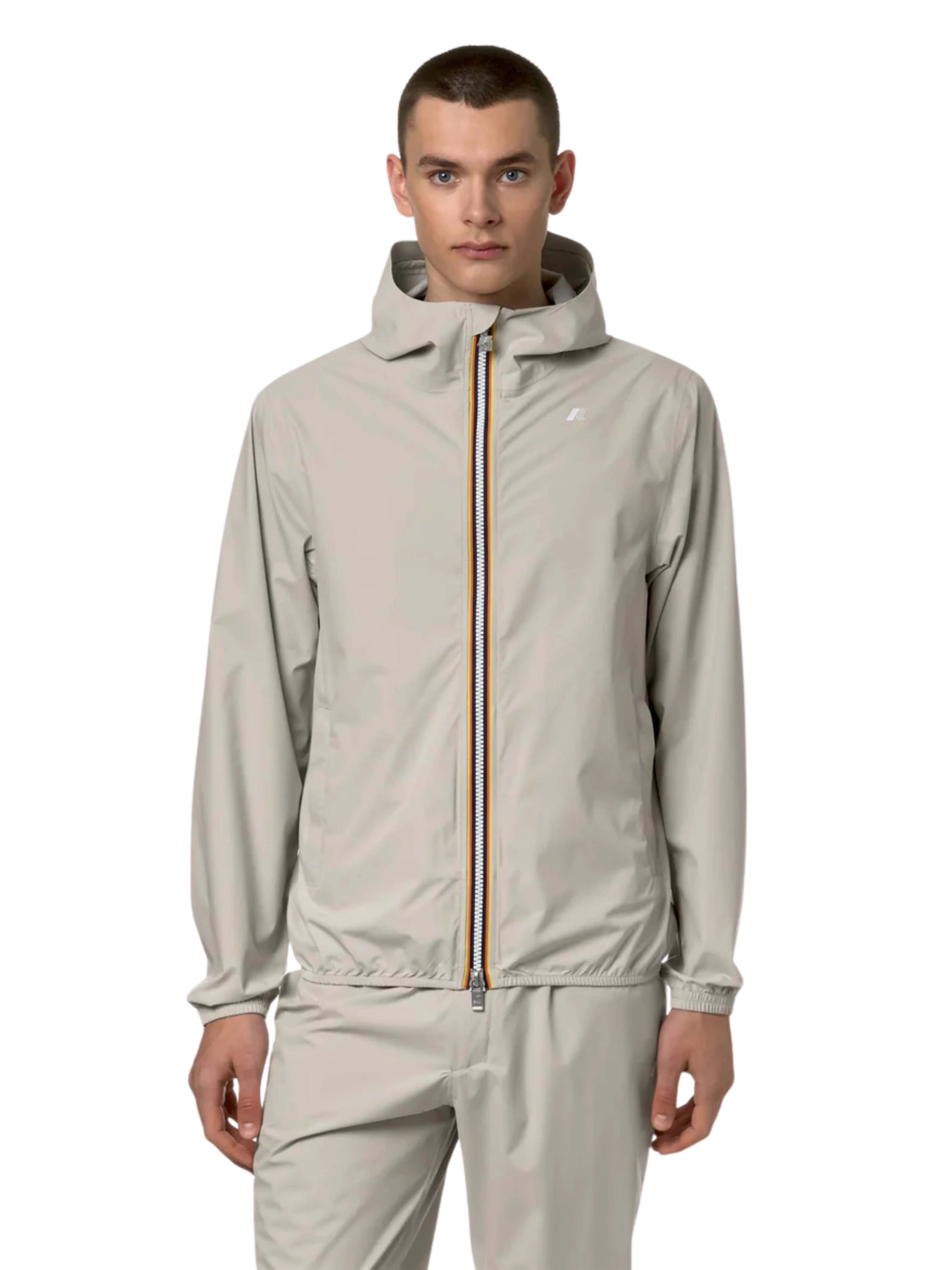 Giubbino "Jack Stretch dot" K-Way beige lt - Image 2