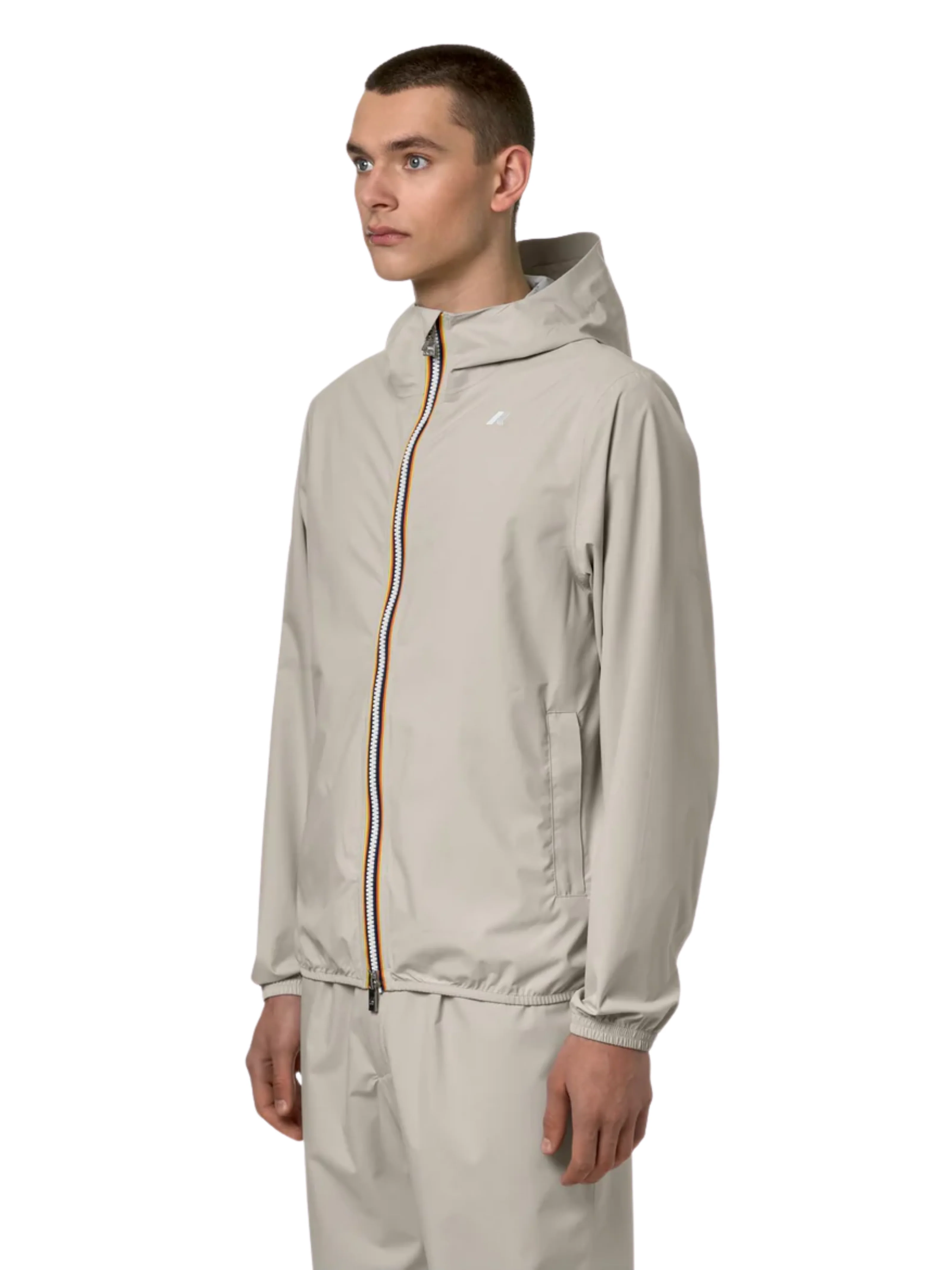 Giubbino "Jack Stretch dot" K-Way beige lt - Image 3