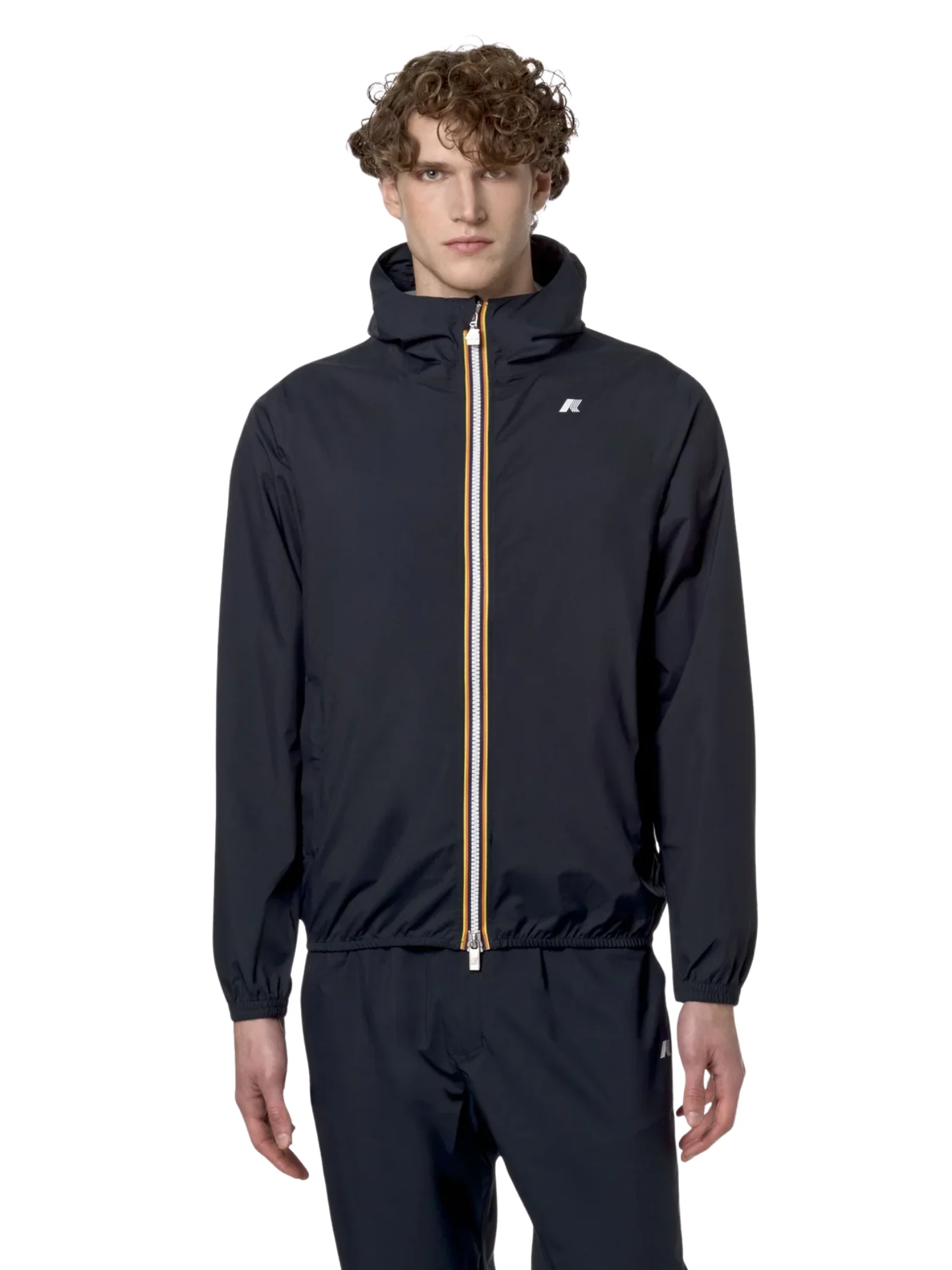 Giubbino "Jack Stretch dot" K-Way blu depth - Image 2