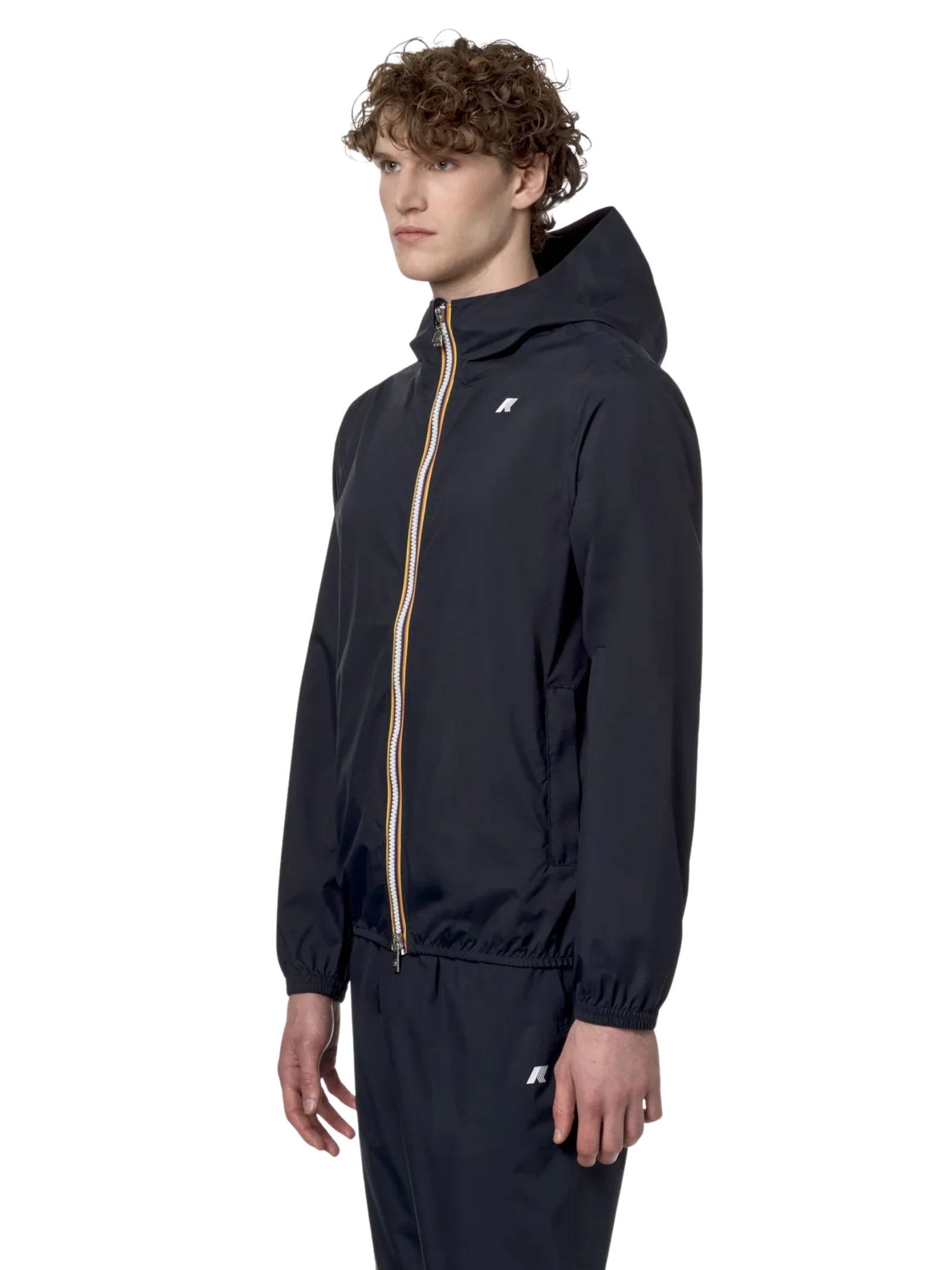 Giubbino "Jack Stretch dot" K-Way blu depth - Image 3