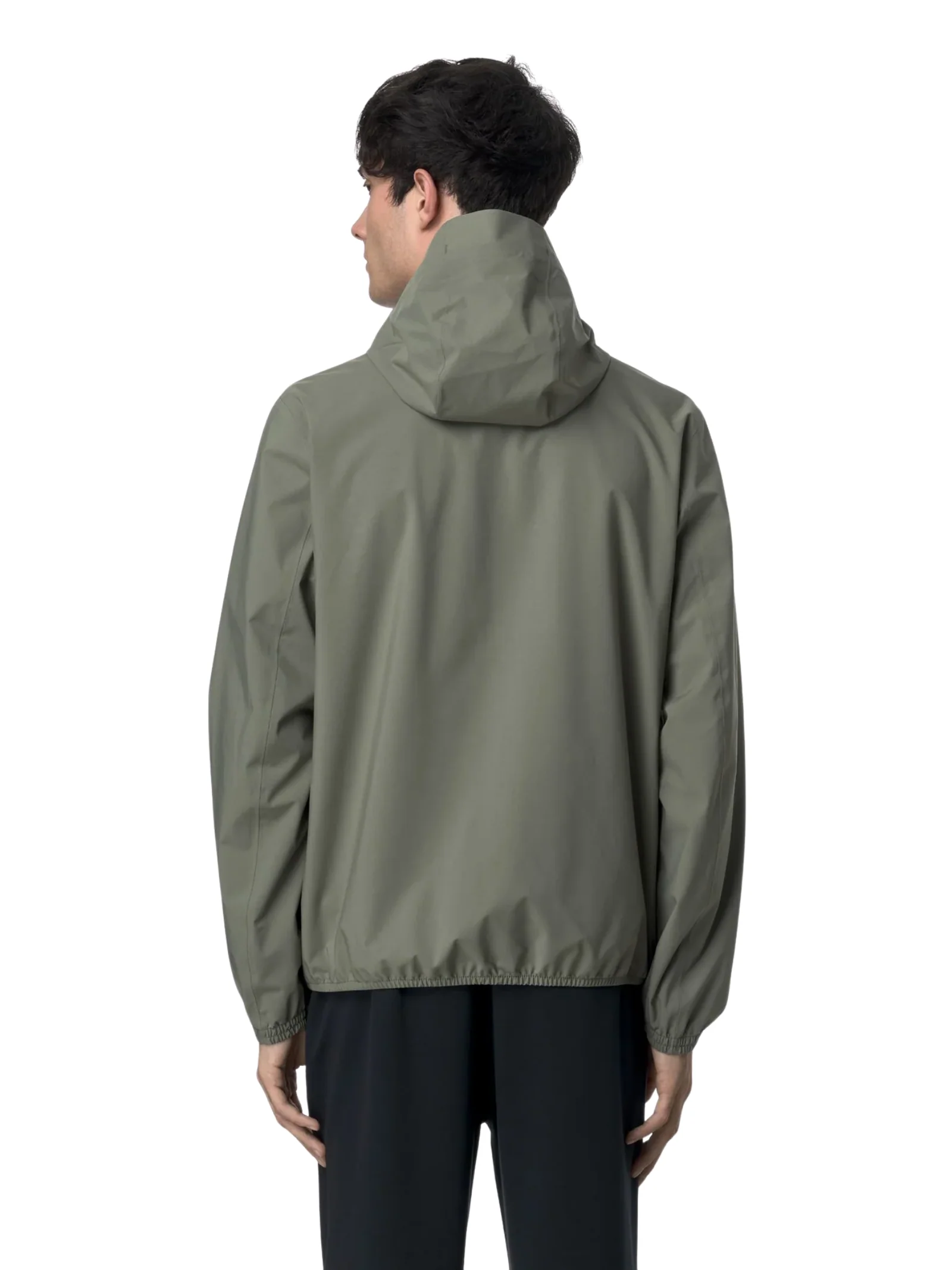 Giubbino "Jack Stretch dot" K-Way verde - Image 5