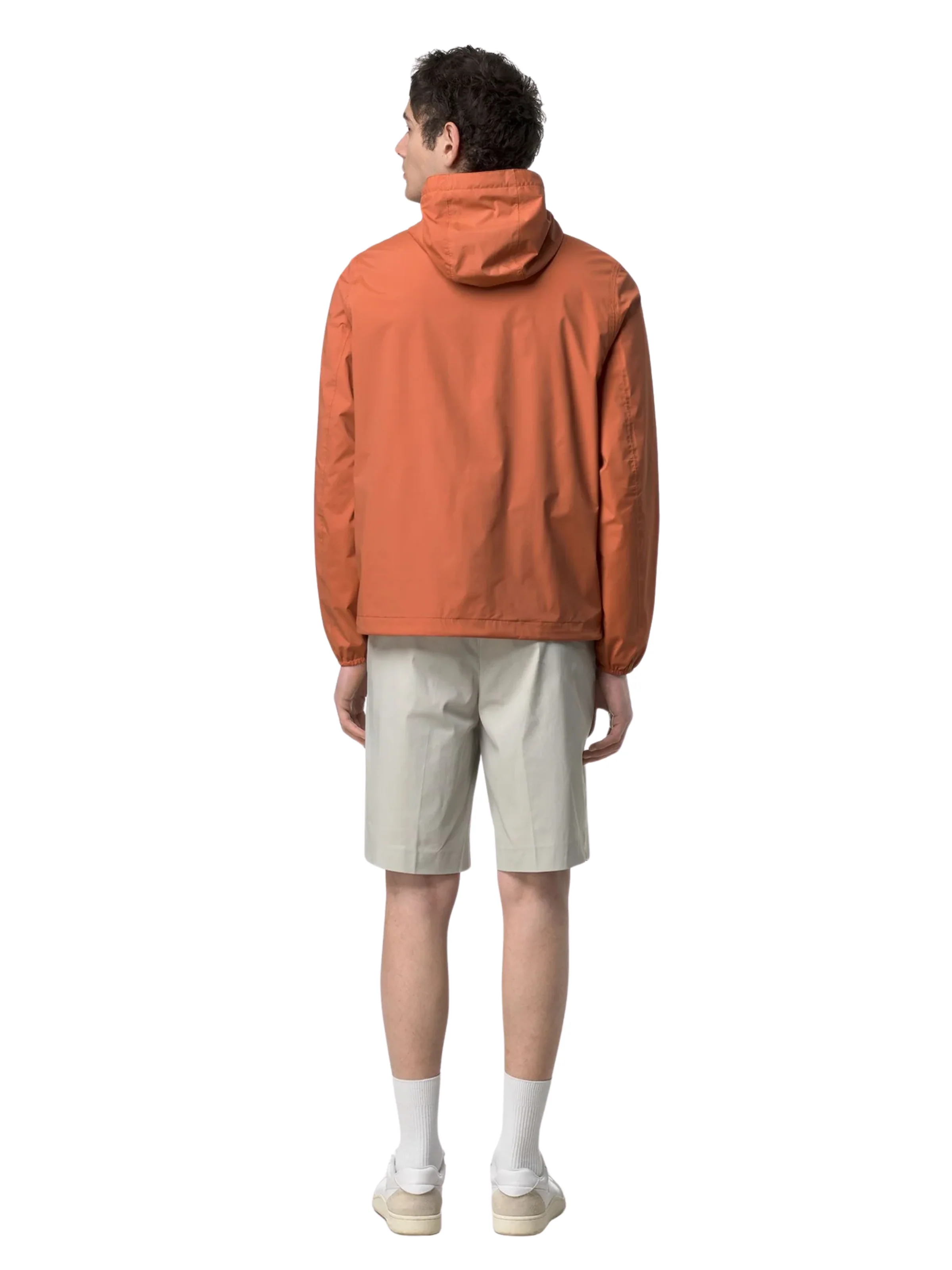 Giubbino "Jack Stretch Nylon Jersey" K-Way arancione - Image 5
