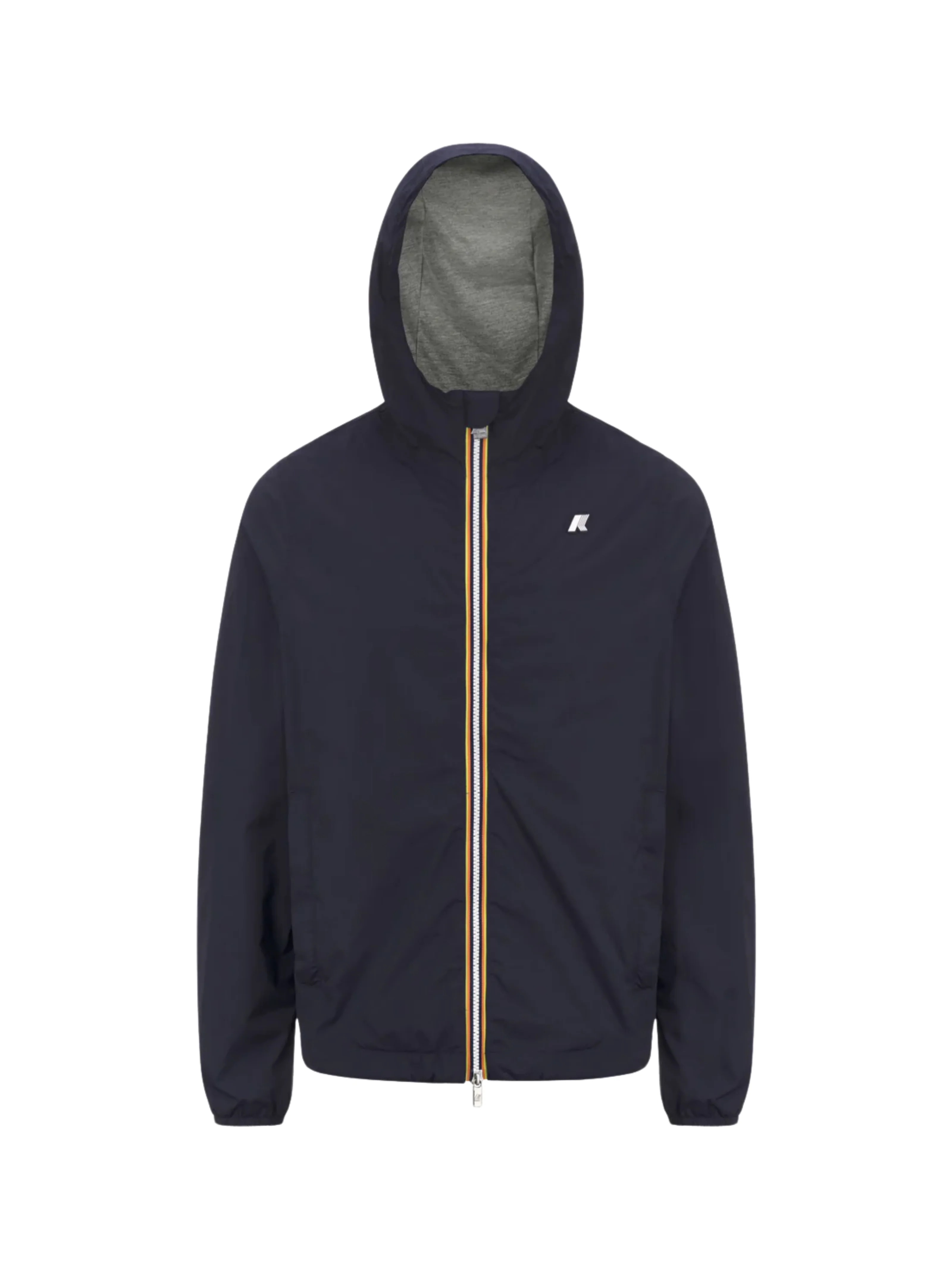 Giubbino "Jack Stretch Nylon Jersey" K-Way blu depth