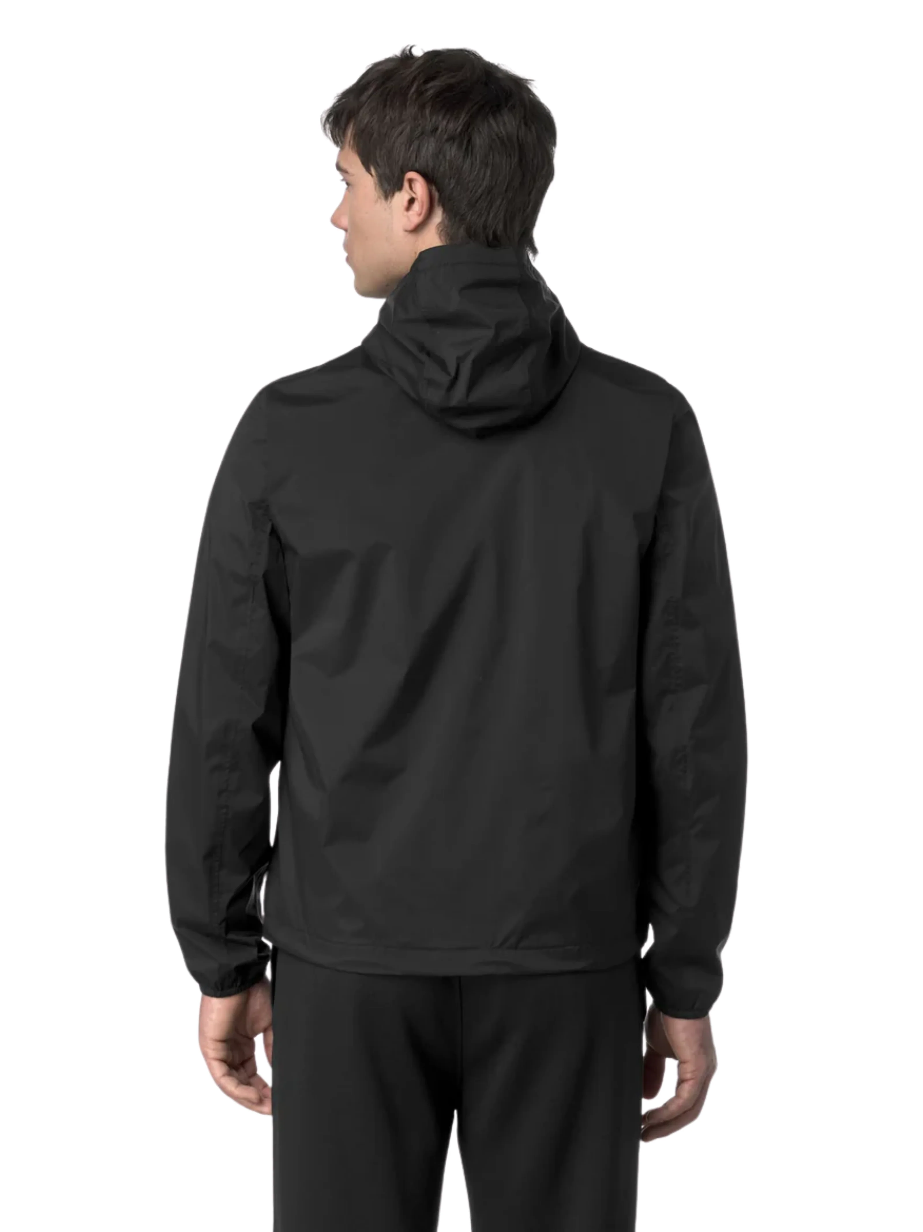Giubbino "Jack Stretch Nylon Jersey" K-Way nero - Image 5