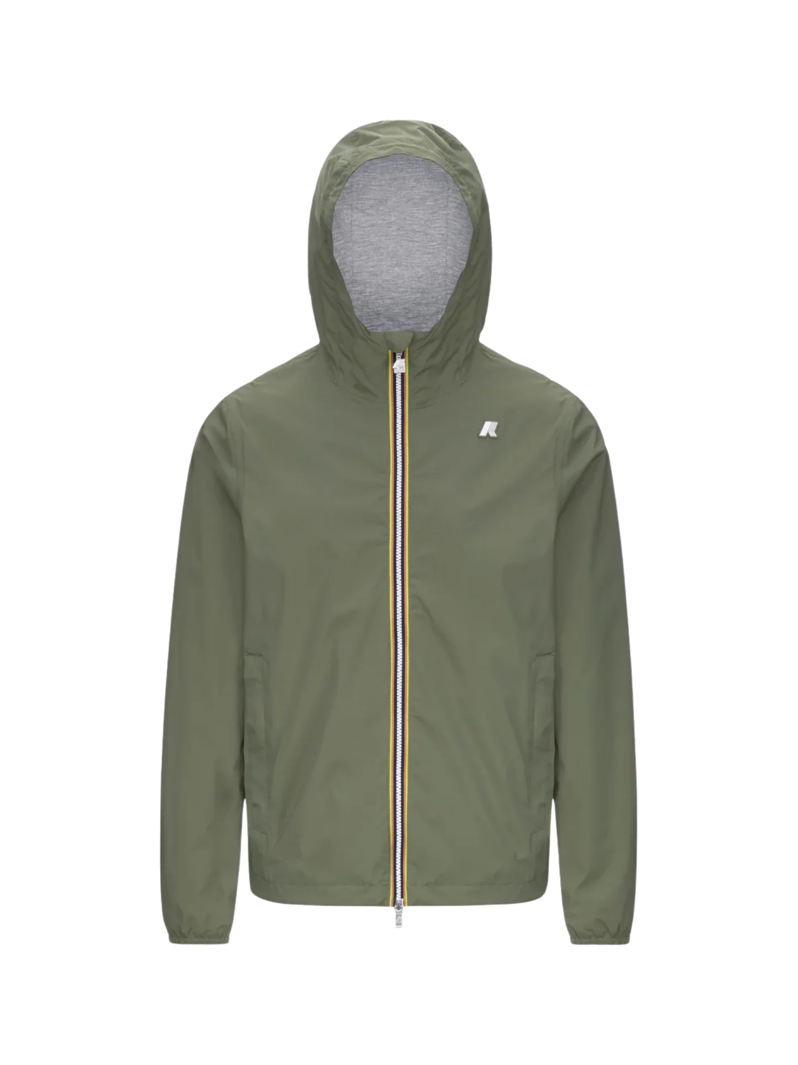 Giubbino "Jack Stretch Nylon Jersey" K-Way verde