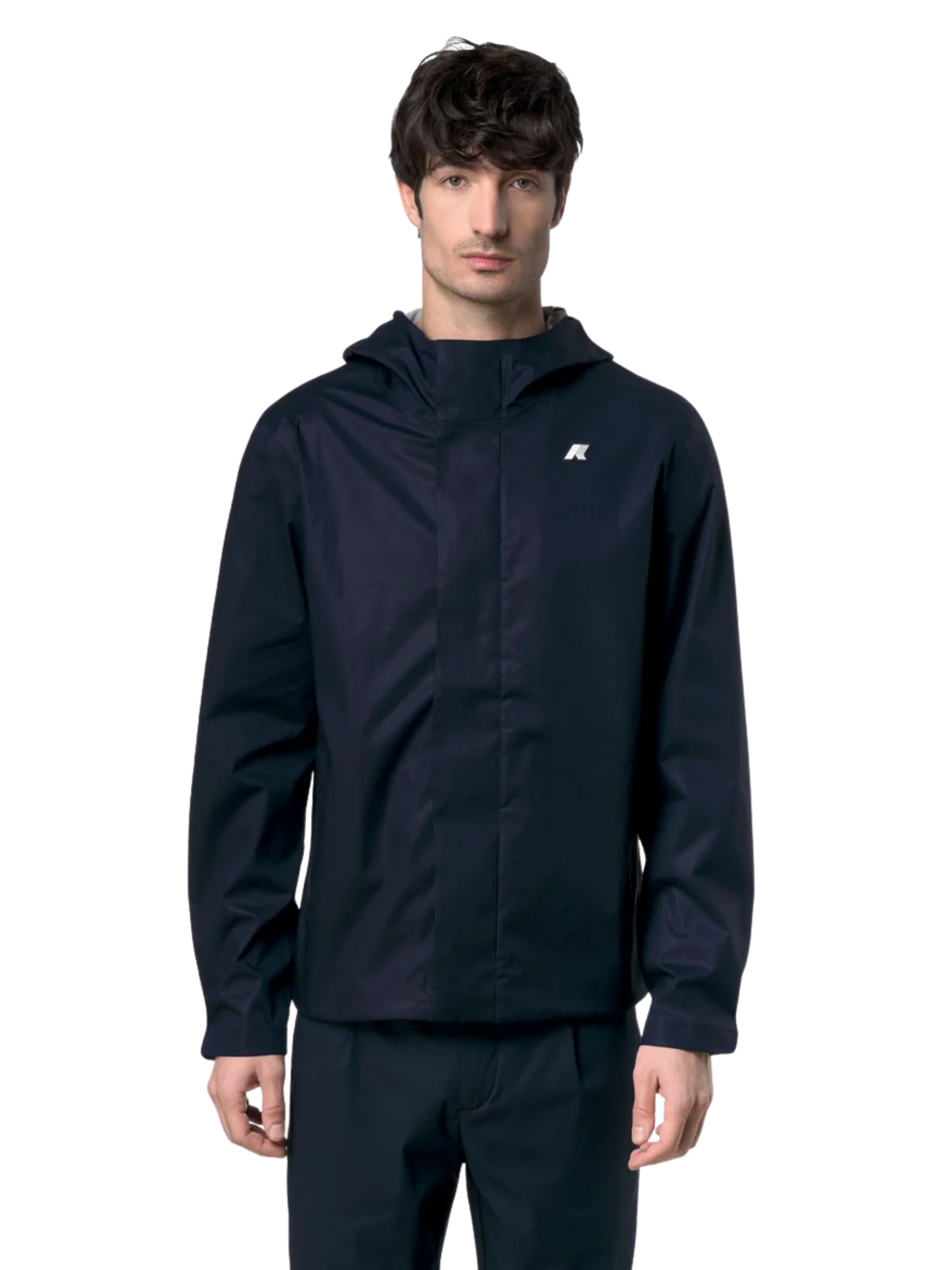 Giubbino "Jacko Cotton 3Layers" K-Way blu depth - Image 2