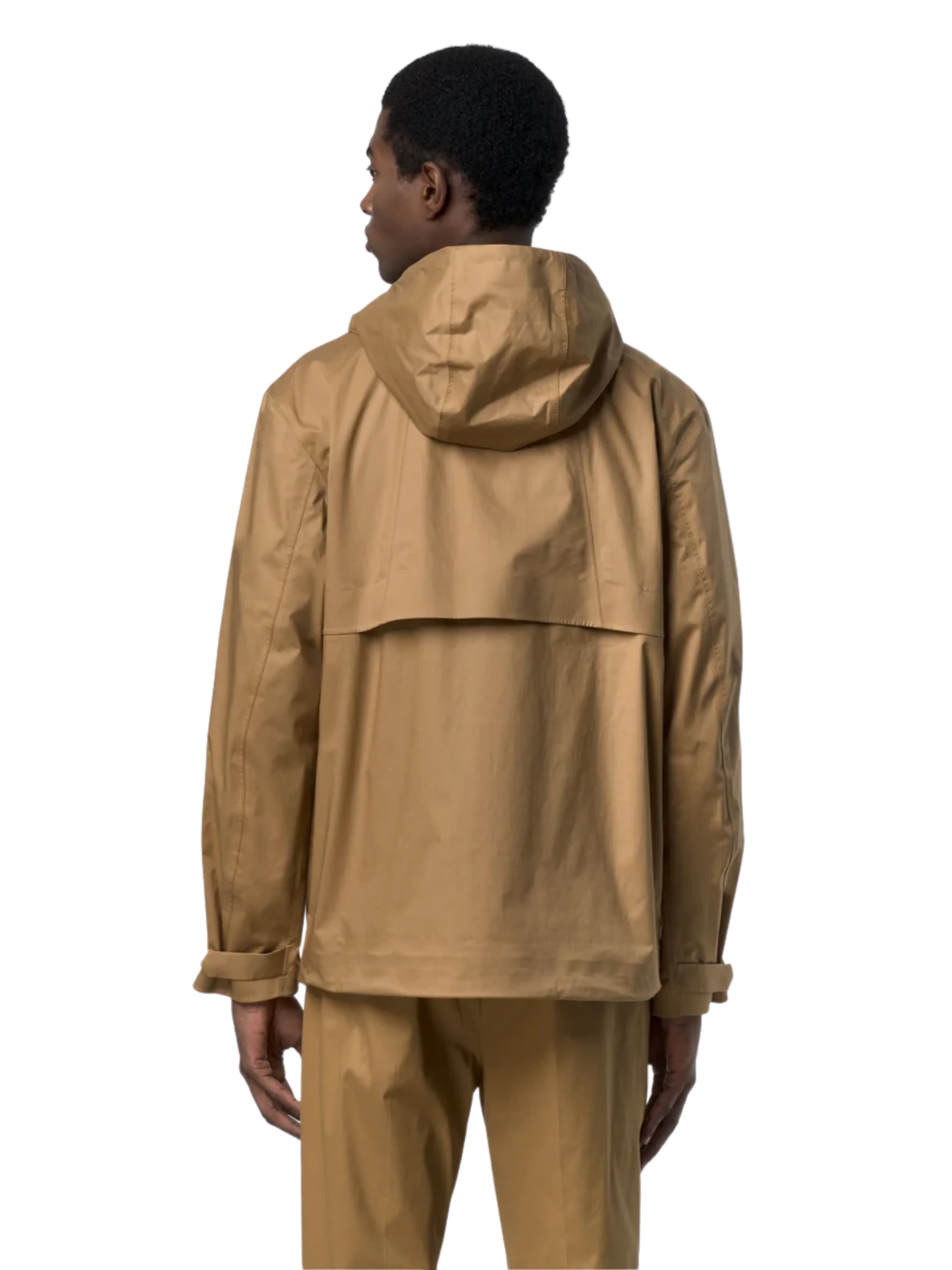 Giubbino "Jacko Cotton 3Layers" K-Way marrone - Image 5