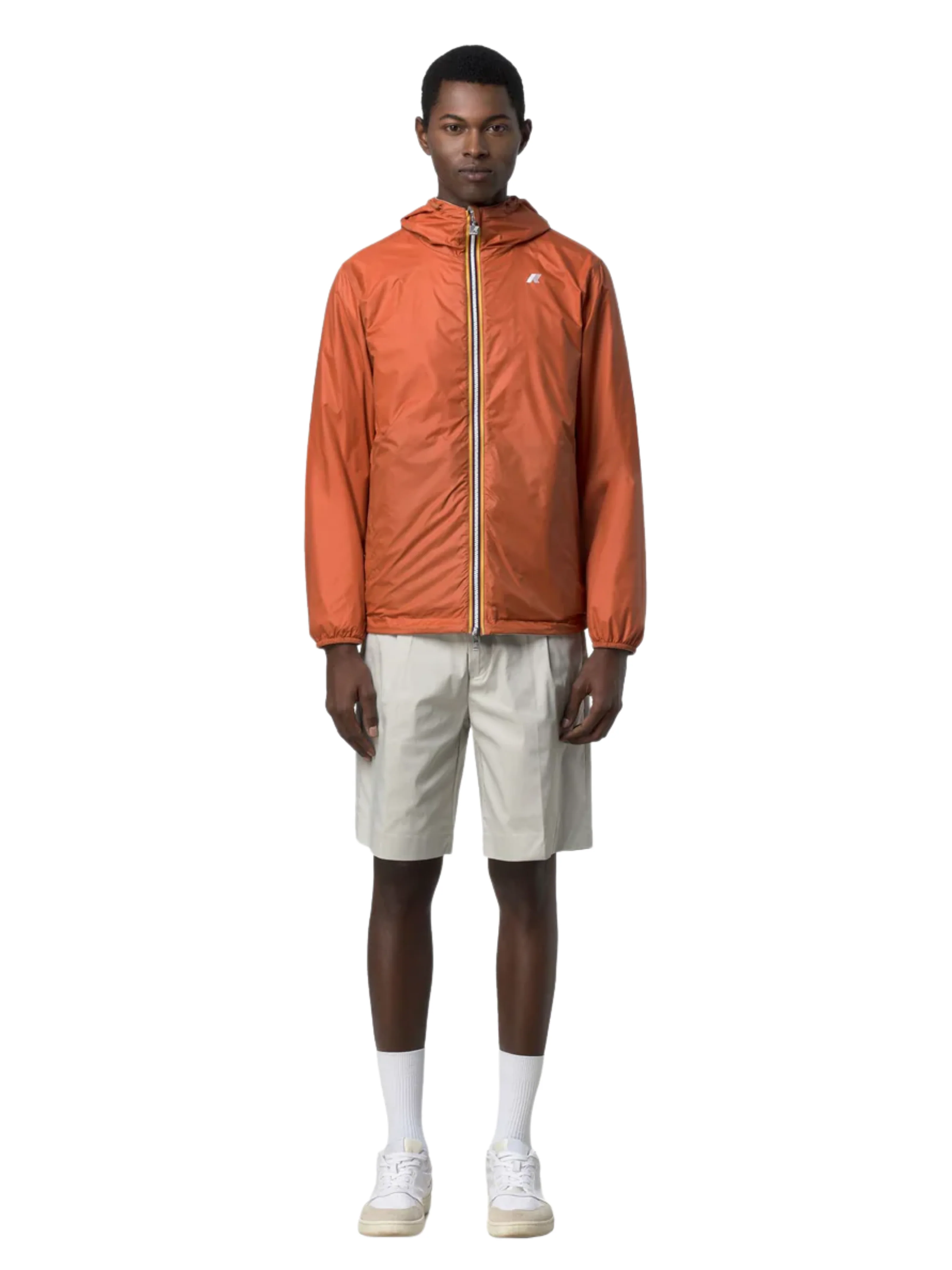 Giubbino "Jake Plus.2 Reversible" K-Way arancione - Image 3