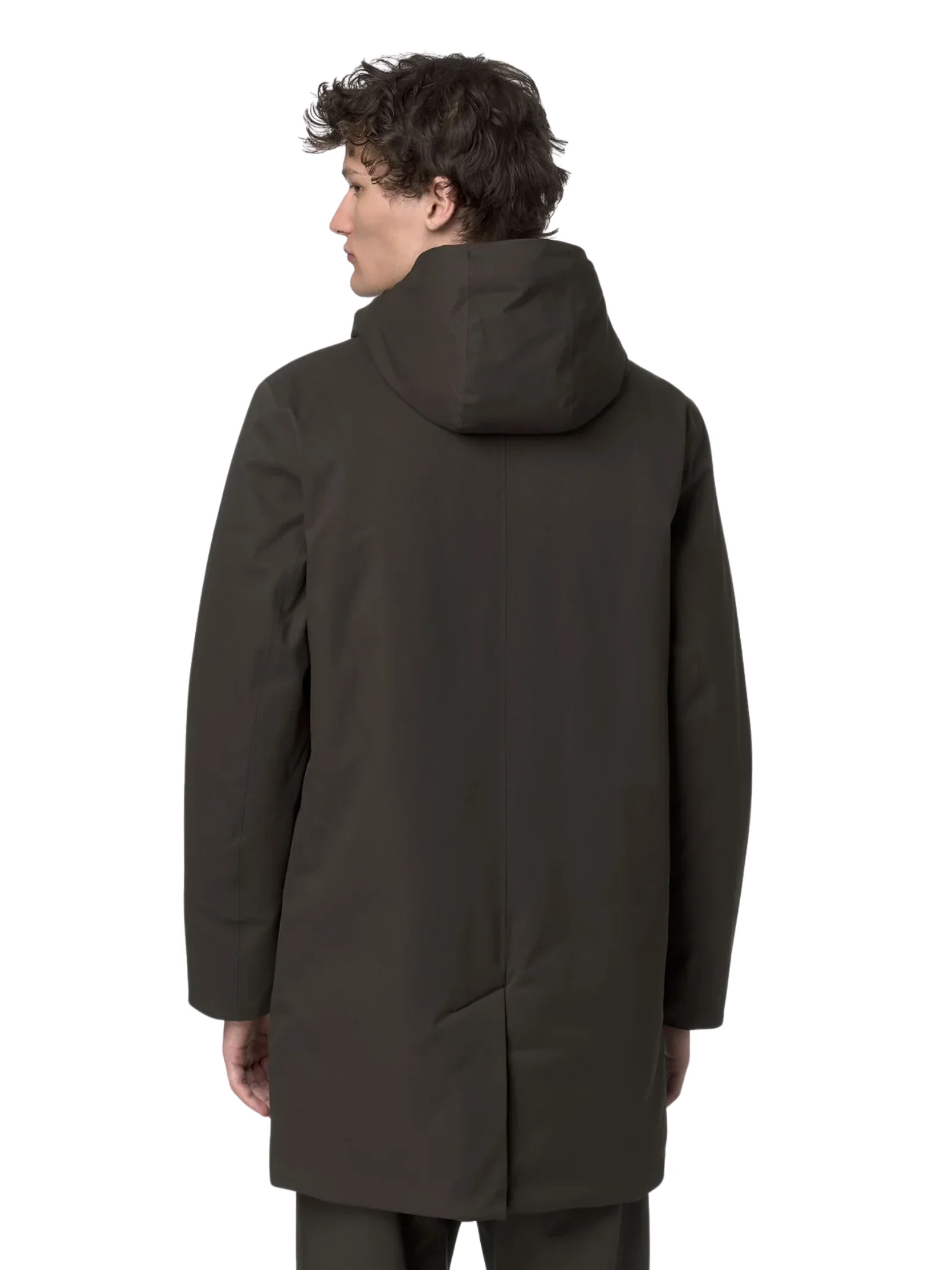 Giubbino "Jarno Twill Marmotta" K-Way nero oliva - Image 4