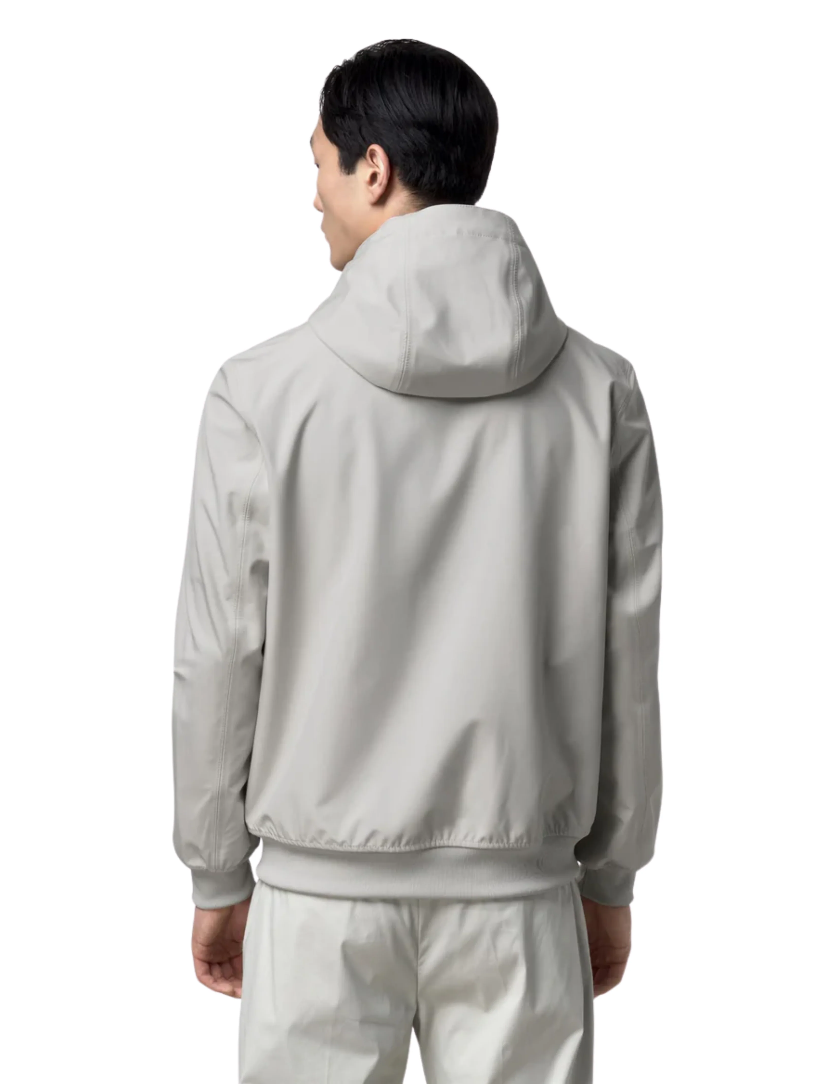 Giubbino "Joachim Bonded Jersey" K-Way beige lt - Image 5