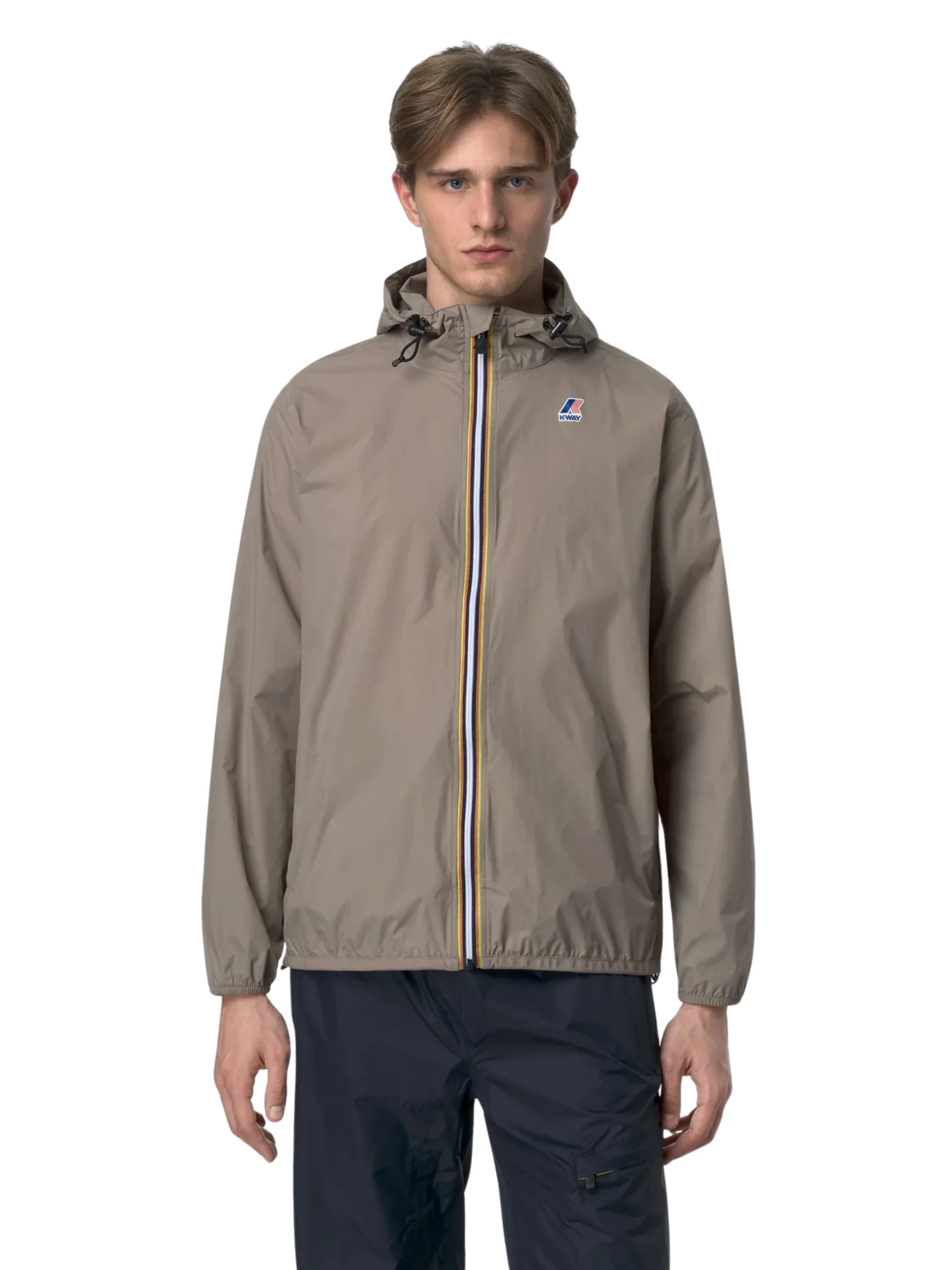 Giubbino "Le Vrai 4.0 Claude" K-Way beige taupe - Image 3