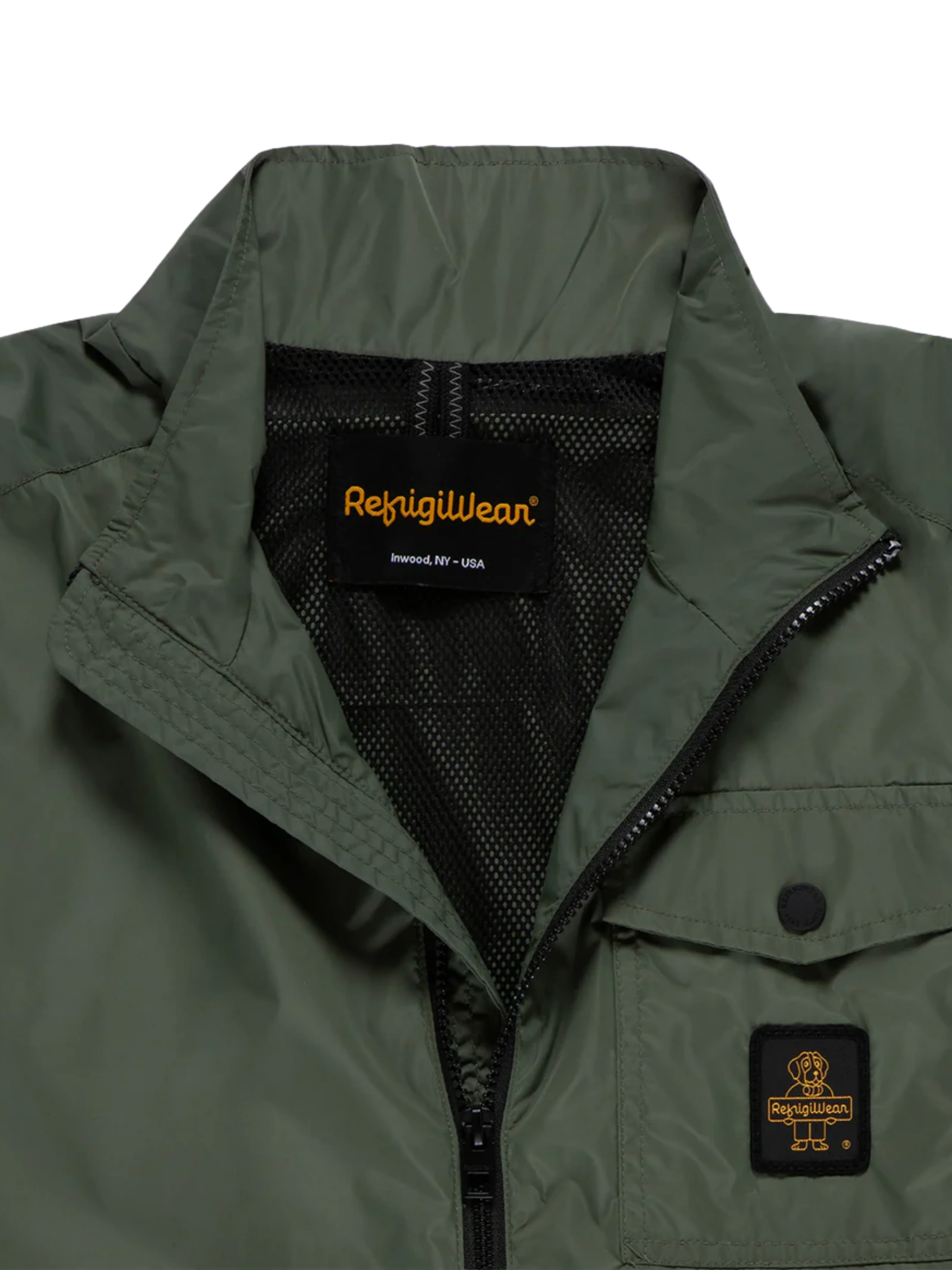 Giubbino "Light Captain" Refrigiwear verde - Image 3