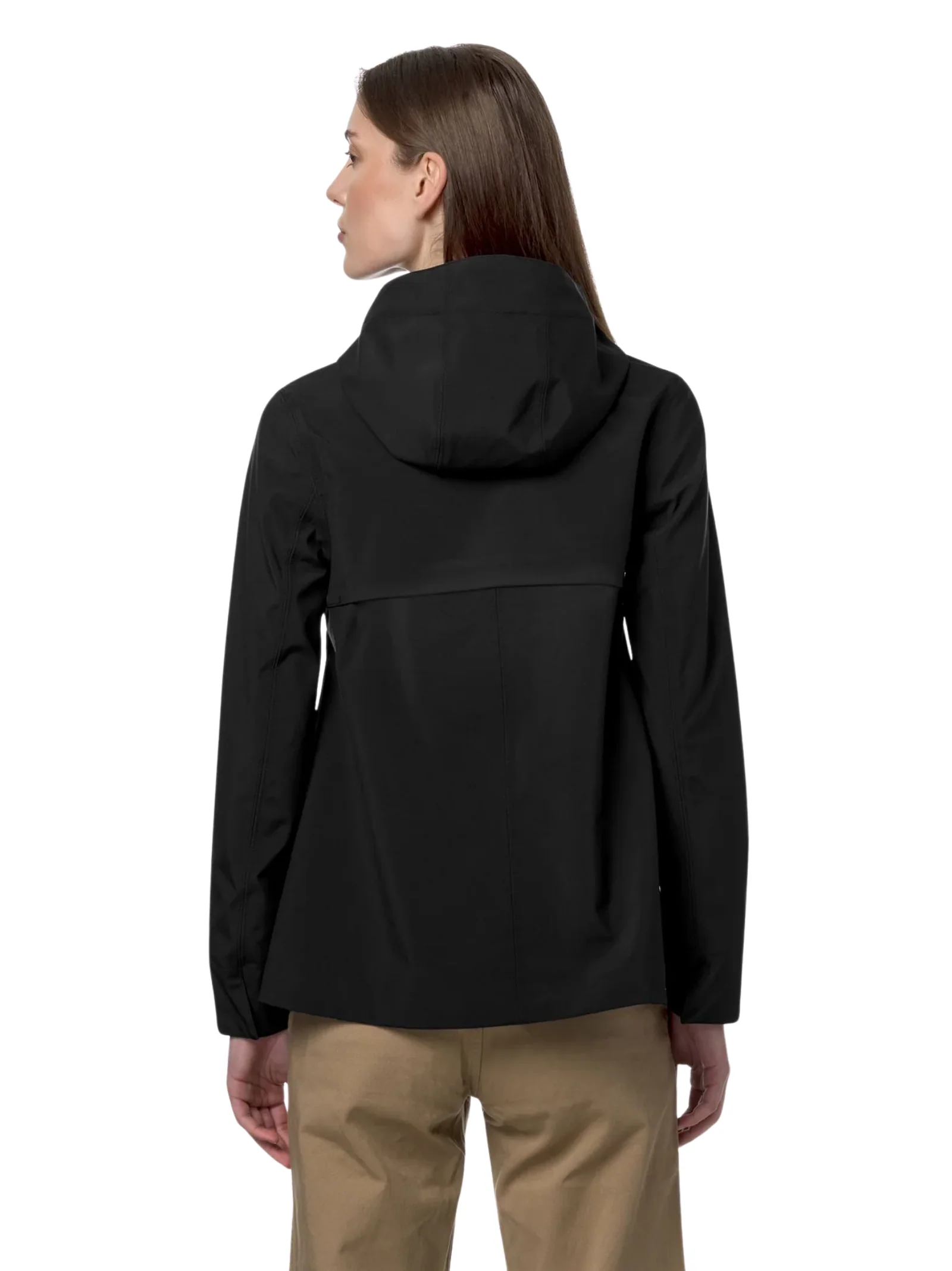 Giubbino "Madalina Bonded Jersey" K-Way nero - Image 5