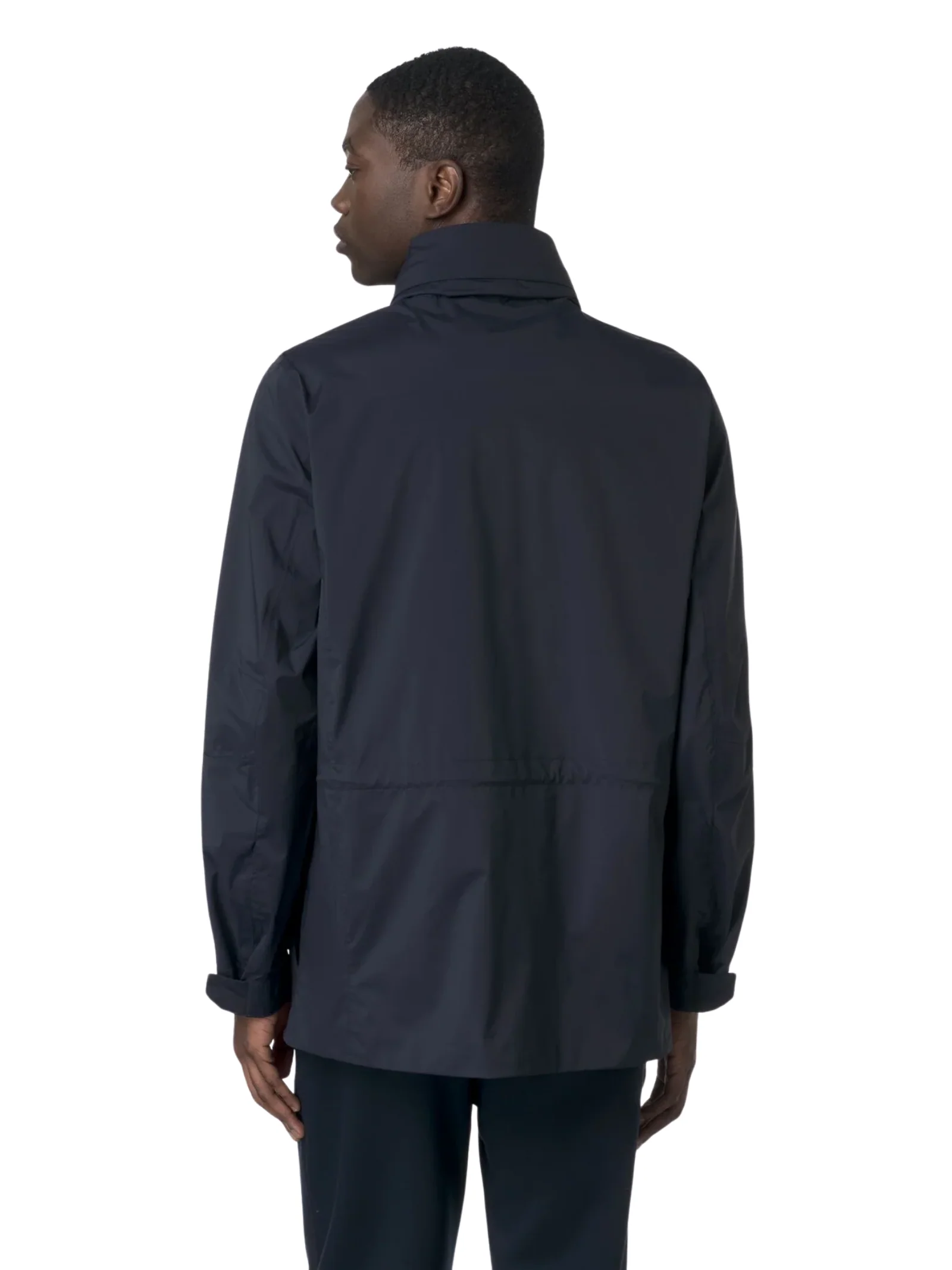 Giubbino "Manuel Stretch Nylon Jersey" K-Way blu depth - Image 5