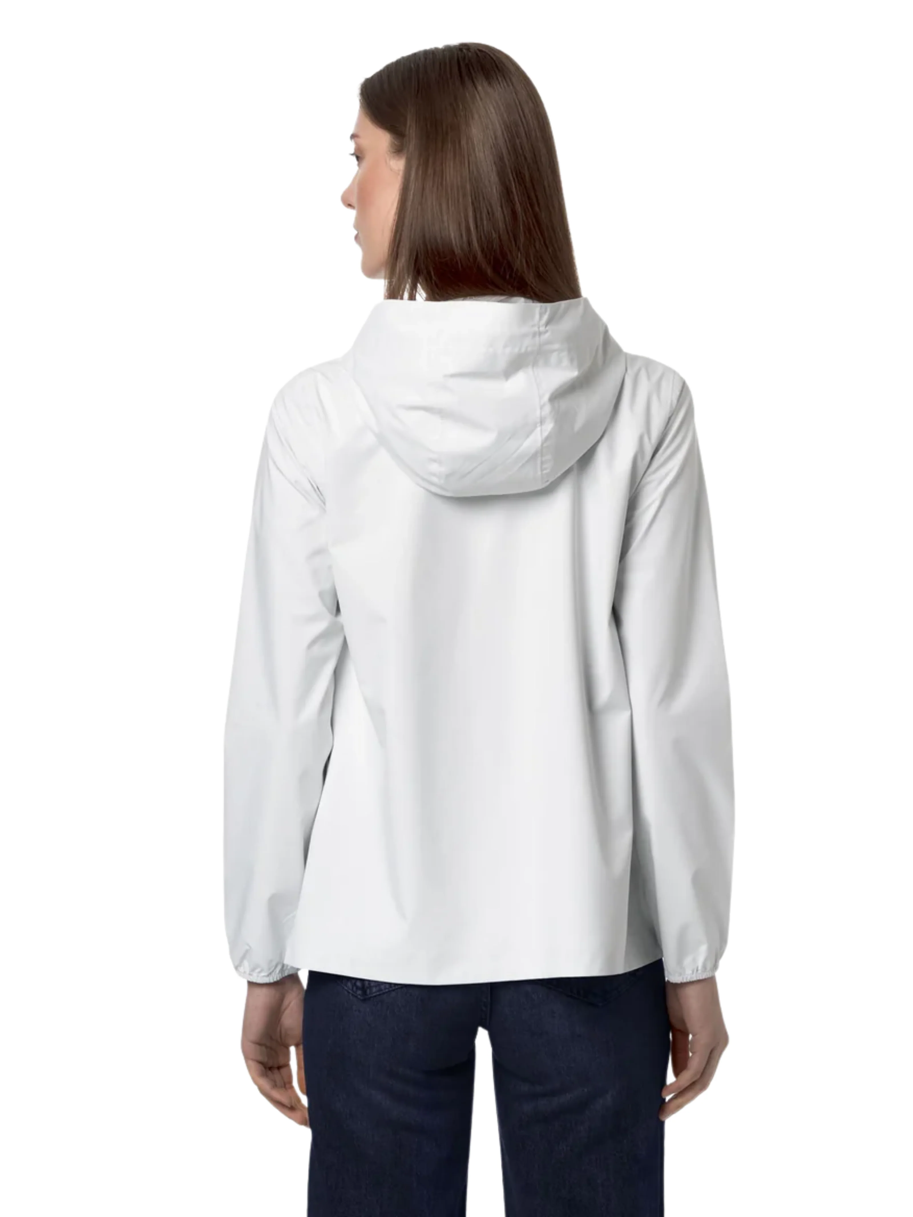 Giubbino "Marguerite Stretch Dot" K-Way bianco - Image 5