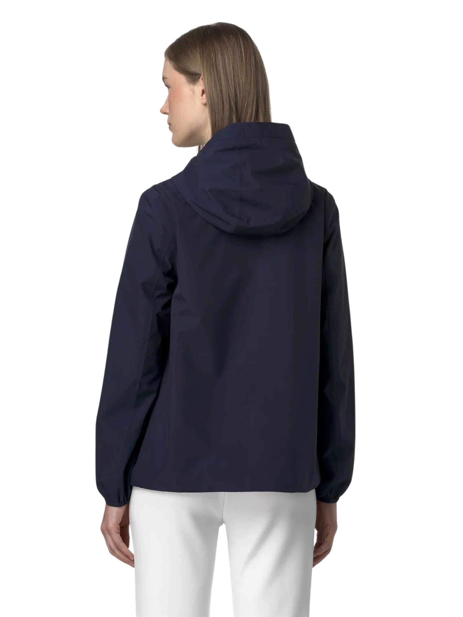 Giubbino "Marguerite Stretch Poly Jersey" K-Way blu depth - Image 5