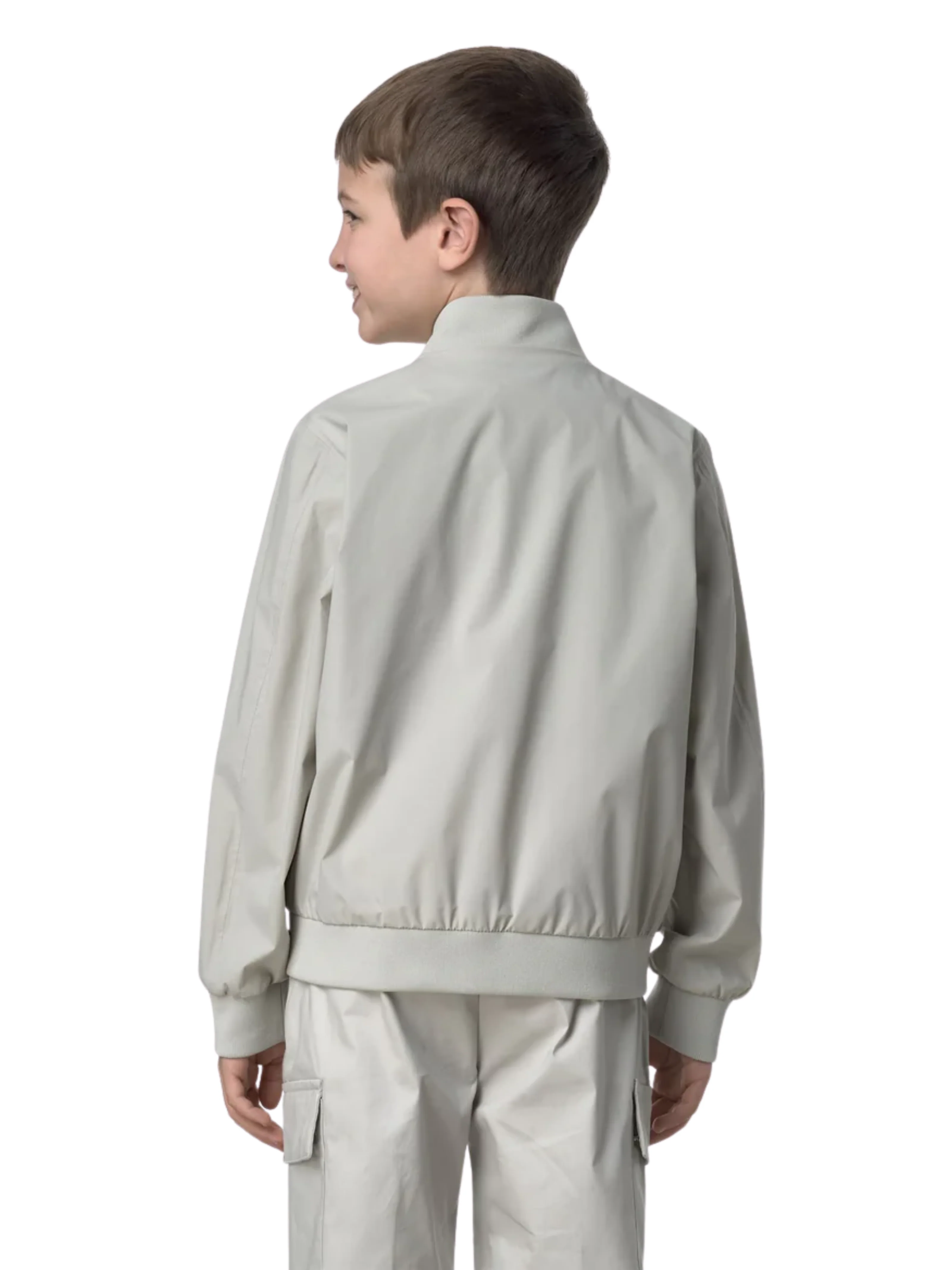 Giubbino "P. Aorelian Stretch Nylon Jersey" K-Way beige - Image 5