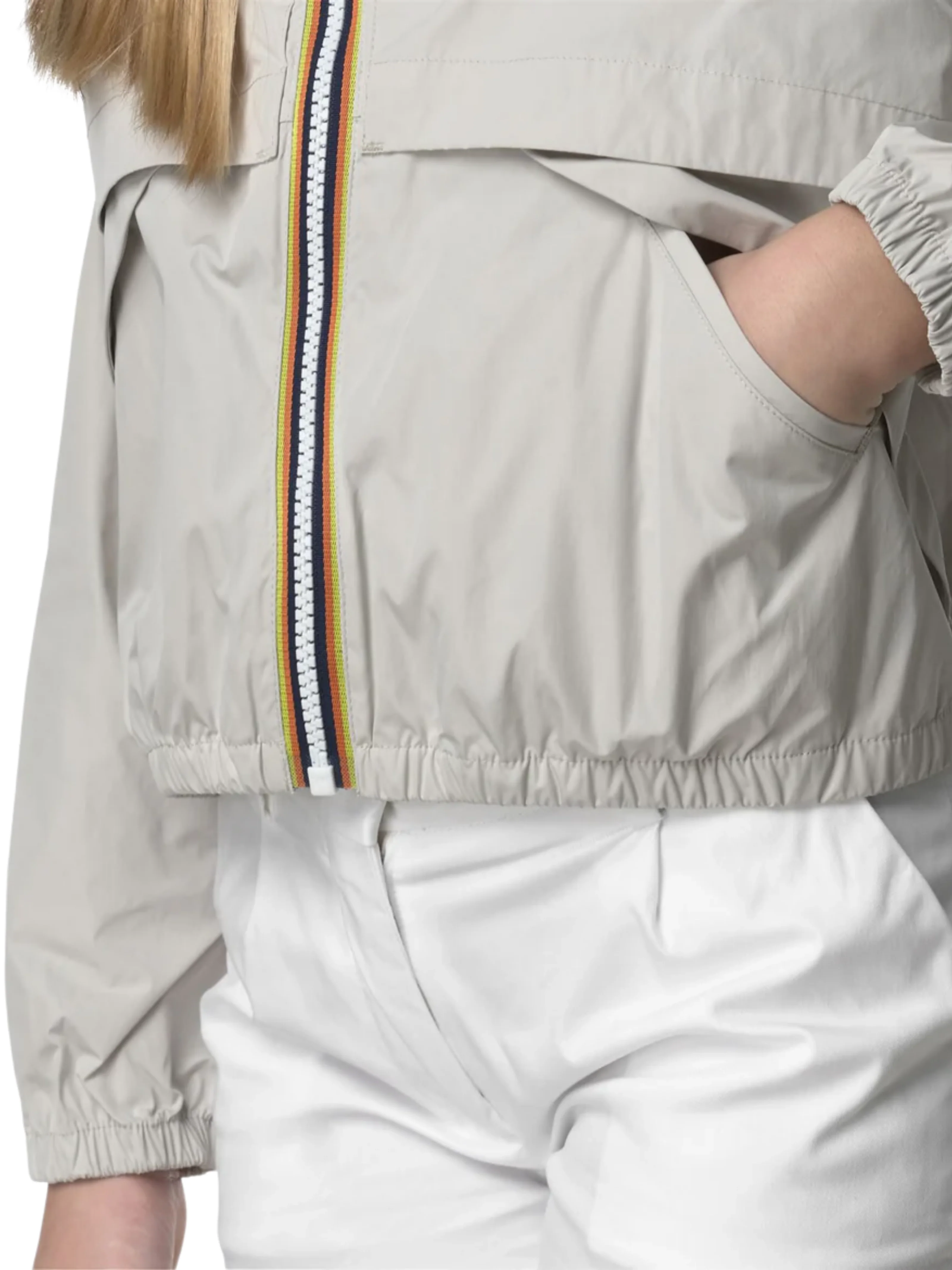 Giubbino " P. Aubette Memory Touch" K-Way beige lt - Image 3
