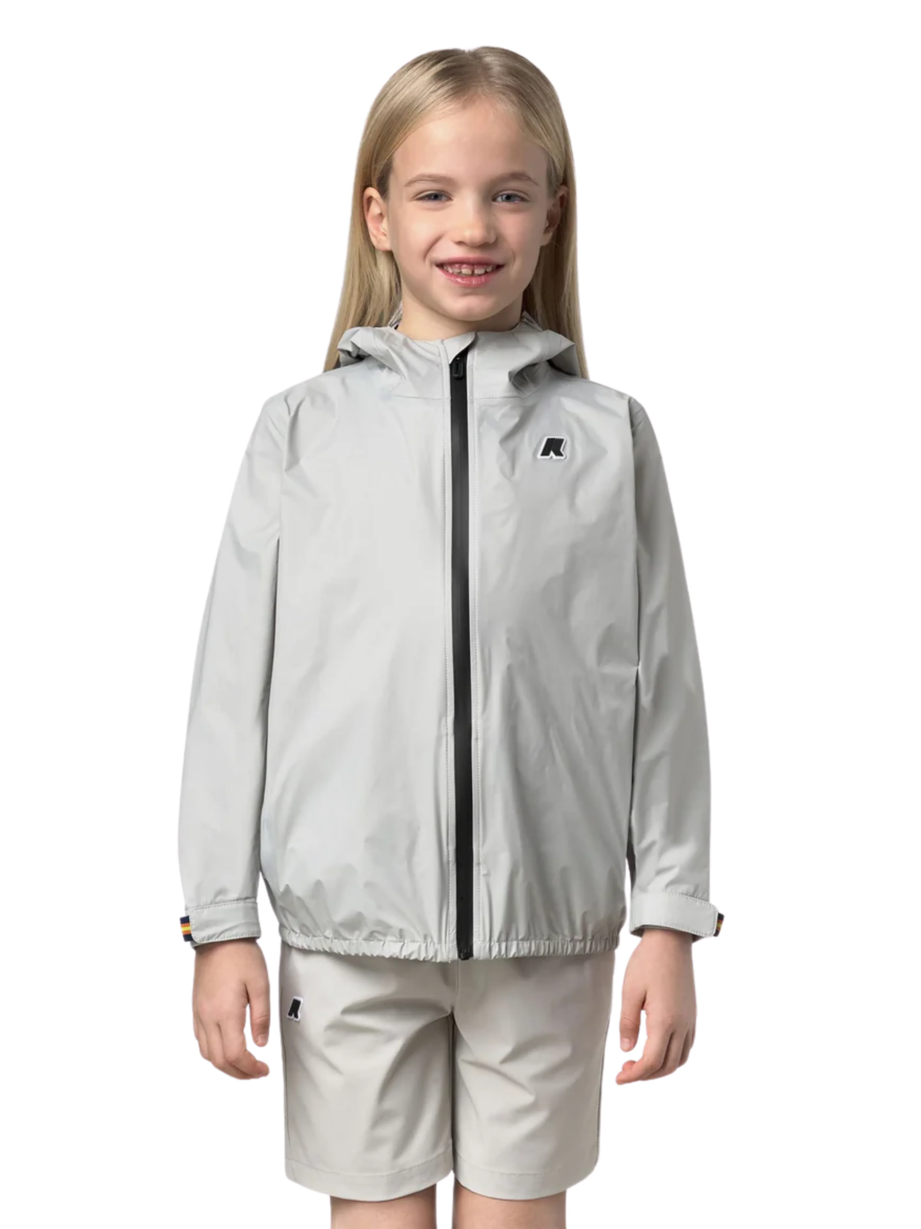 Giubbino "P. Charmain Travel" K-Way grigio - Image 2