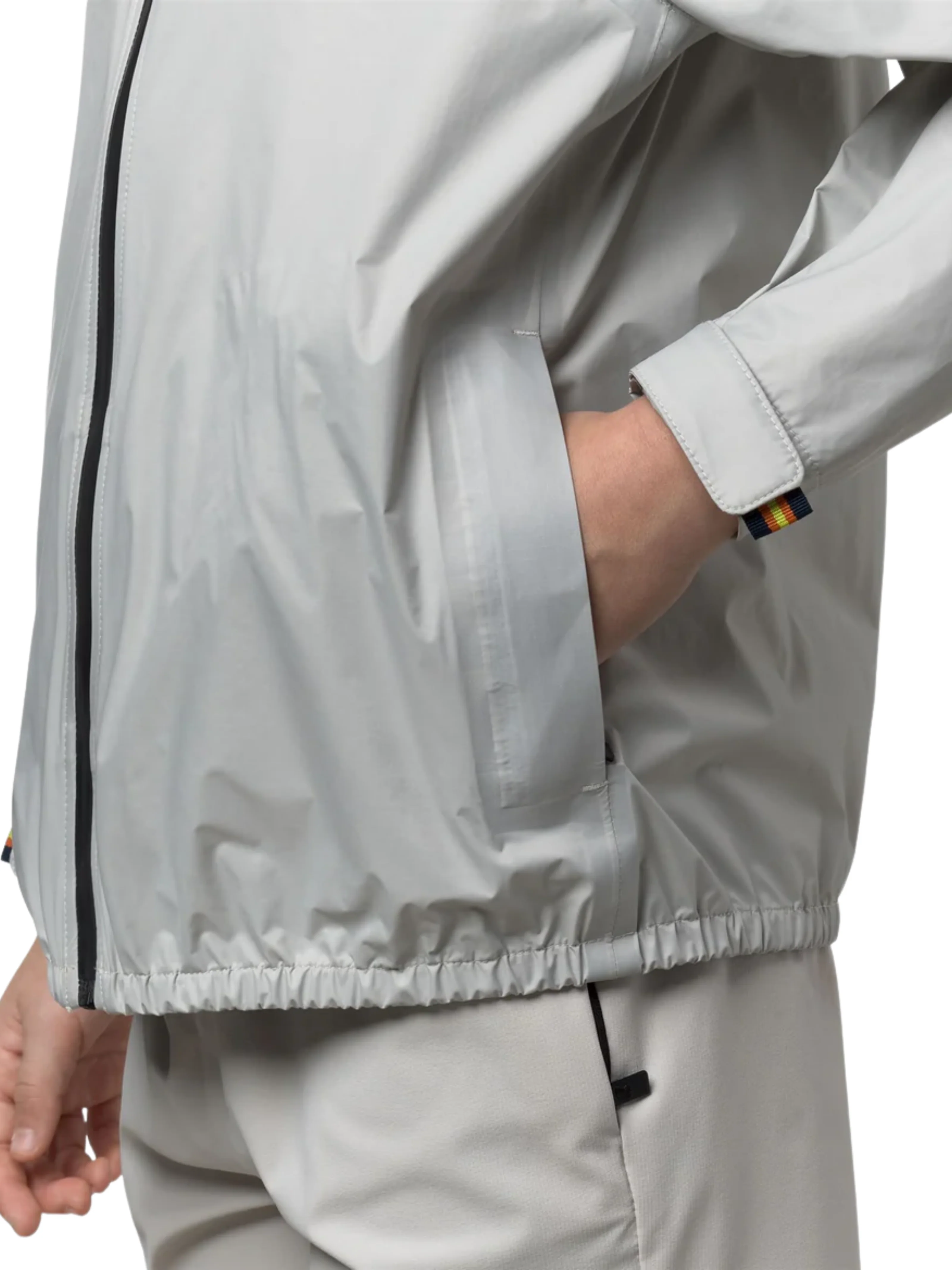 Giubbino "P. Charmain Travel" K-Way grigio - Image 3