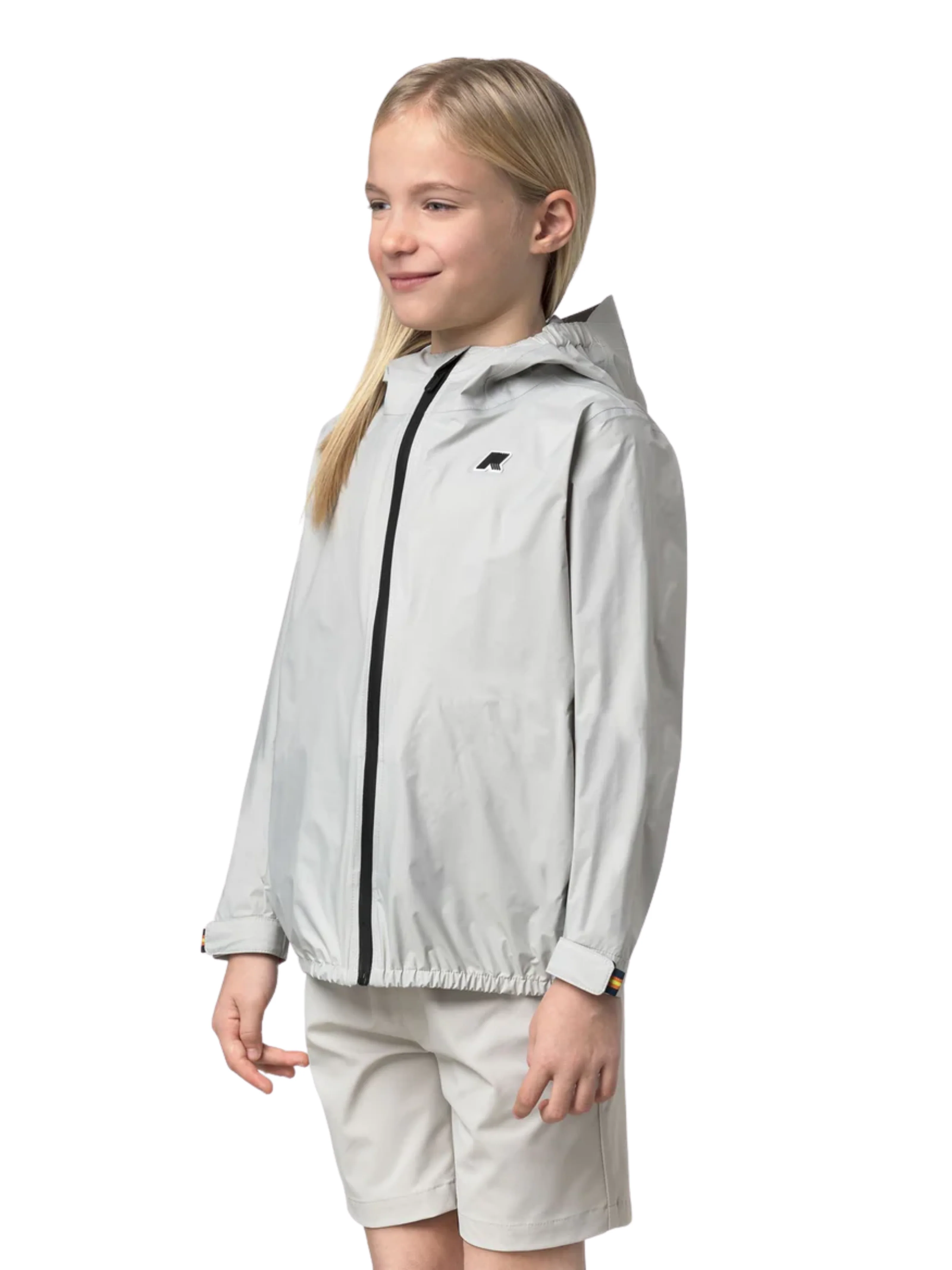 Giubbino "P. Charmain Travel" K-Way grigio - Image 4