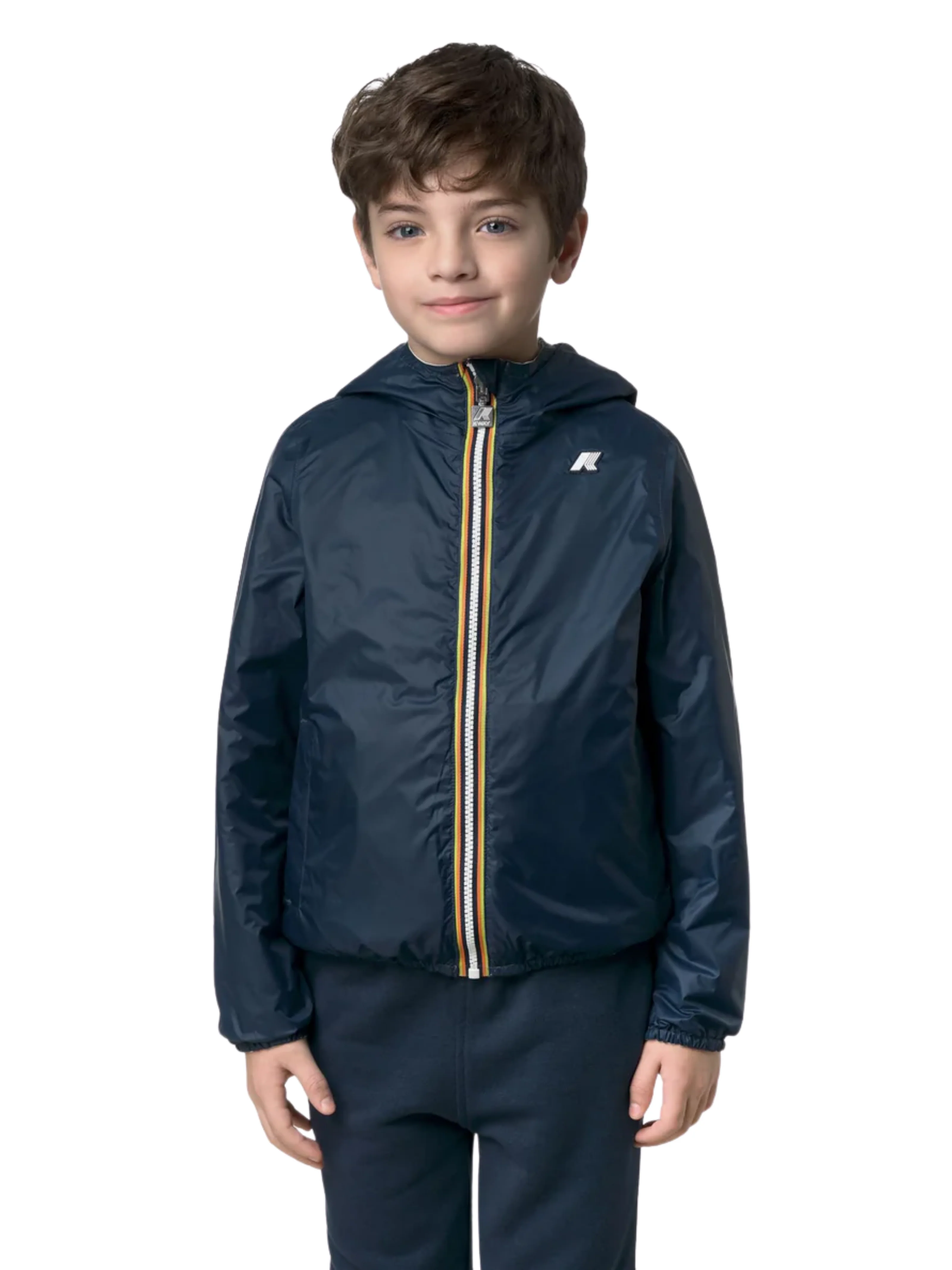 Giubbino "P. Jake Cotton Reversibile" K-Way beige - Image 3