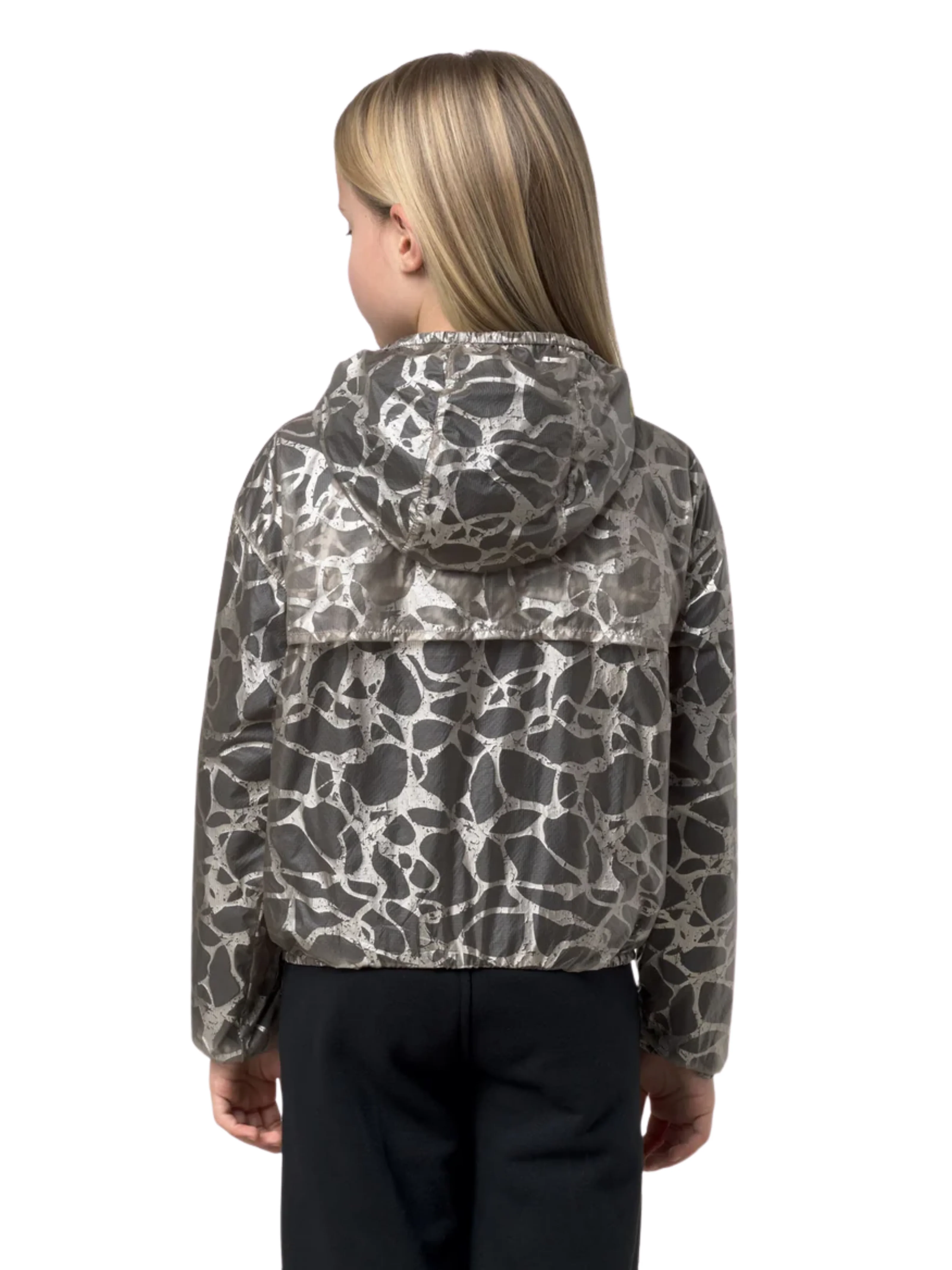 Giubbino "P. Laurette Super Light Lami Reversibile" K-Way beige - Image 6