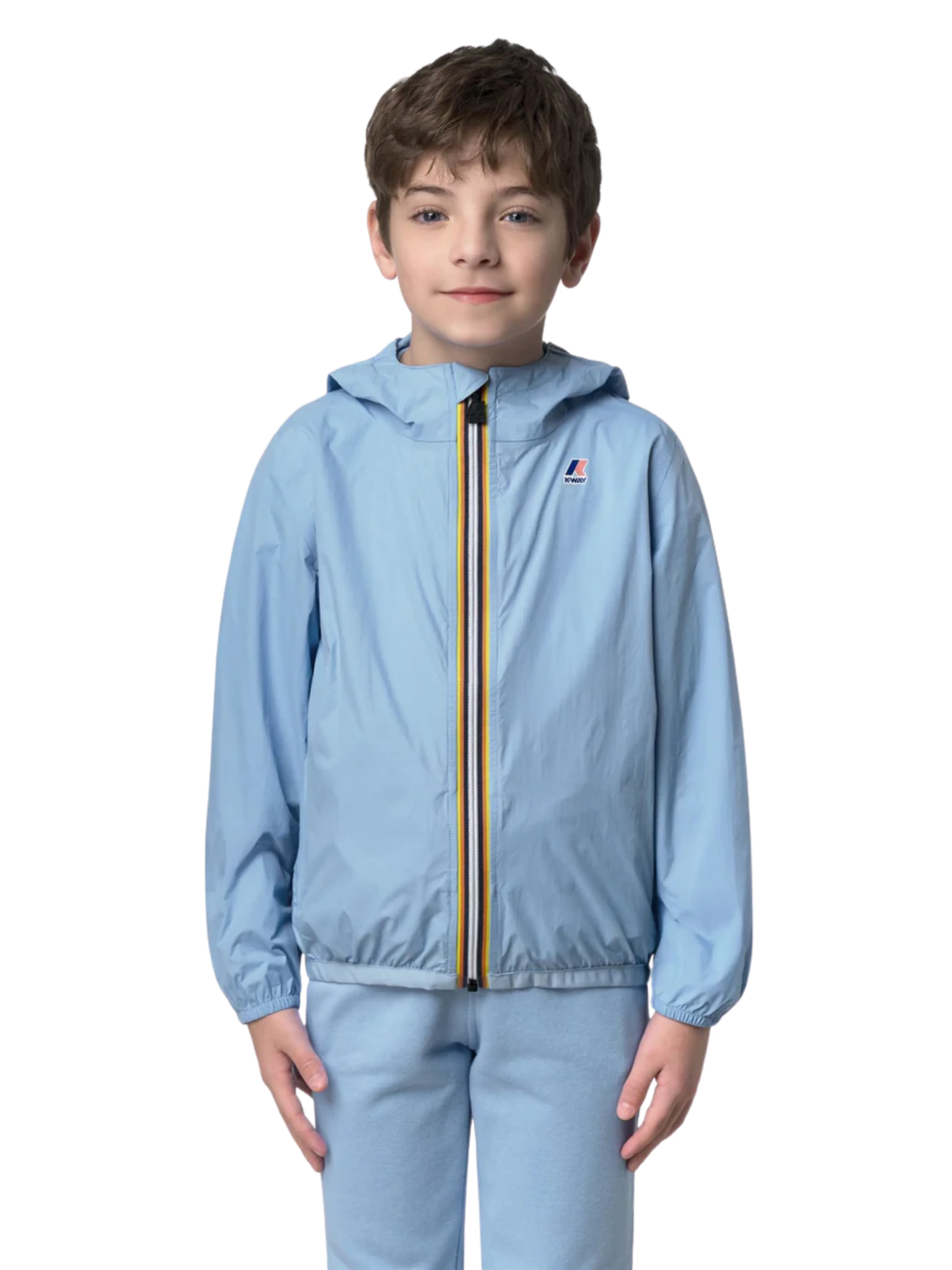 Giubbino "P. Le Vrai 4.0 claude" K-Way azzurro - Image 2