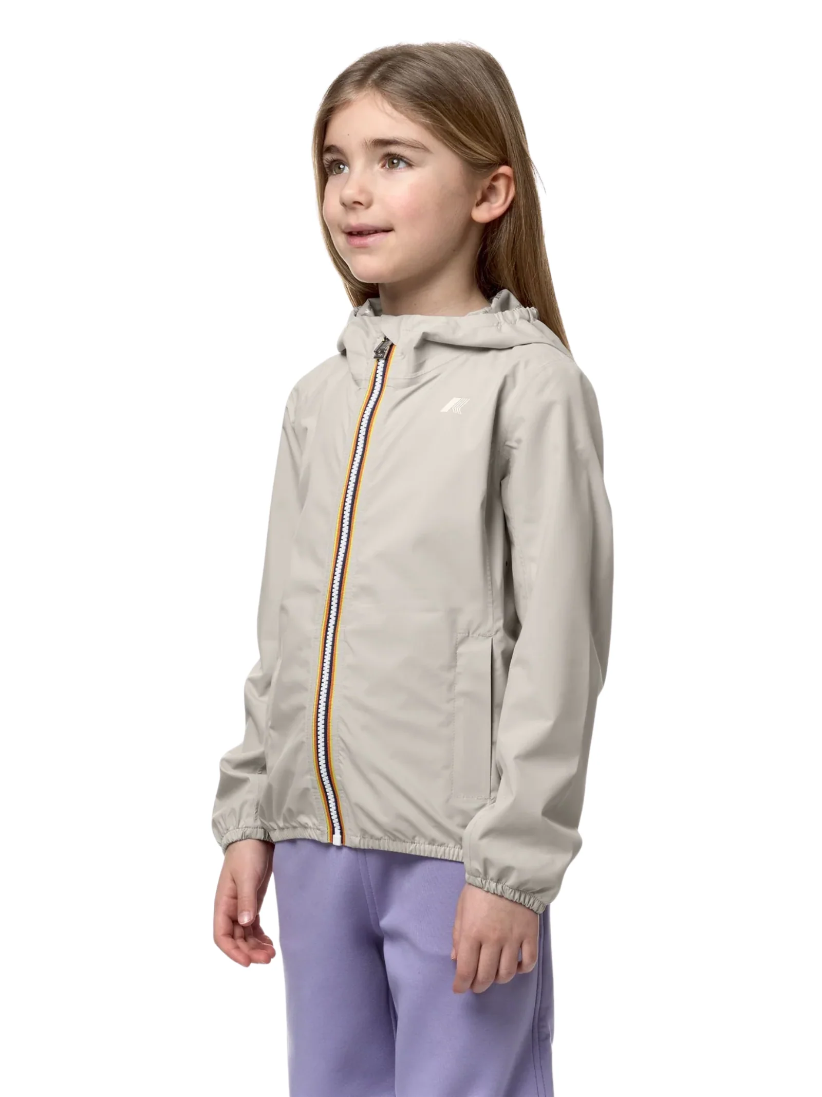 Giubbino "P. Lily Stretch Dot" K-Way beige lt - Image 3
