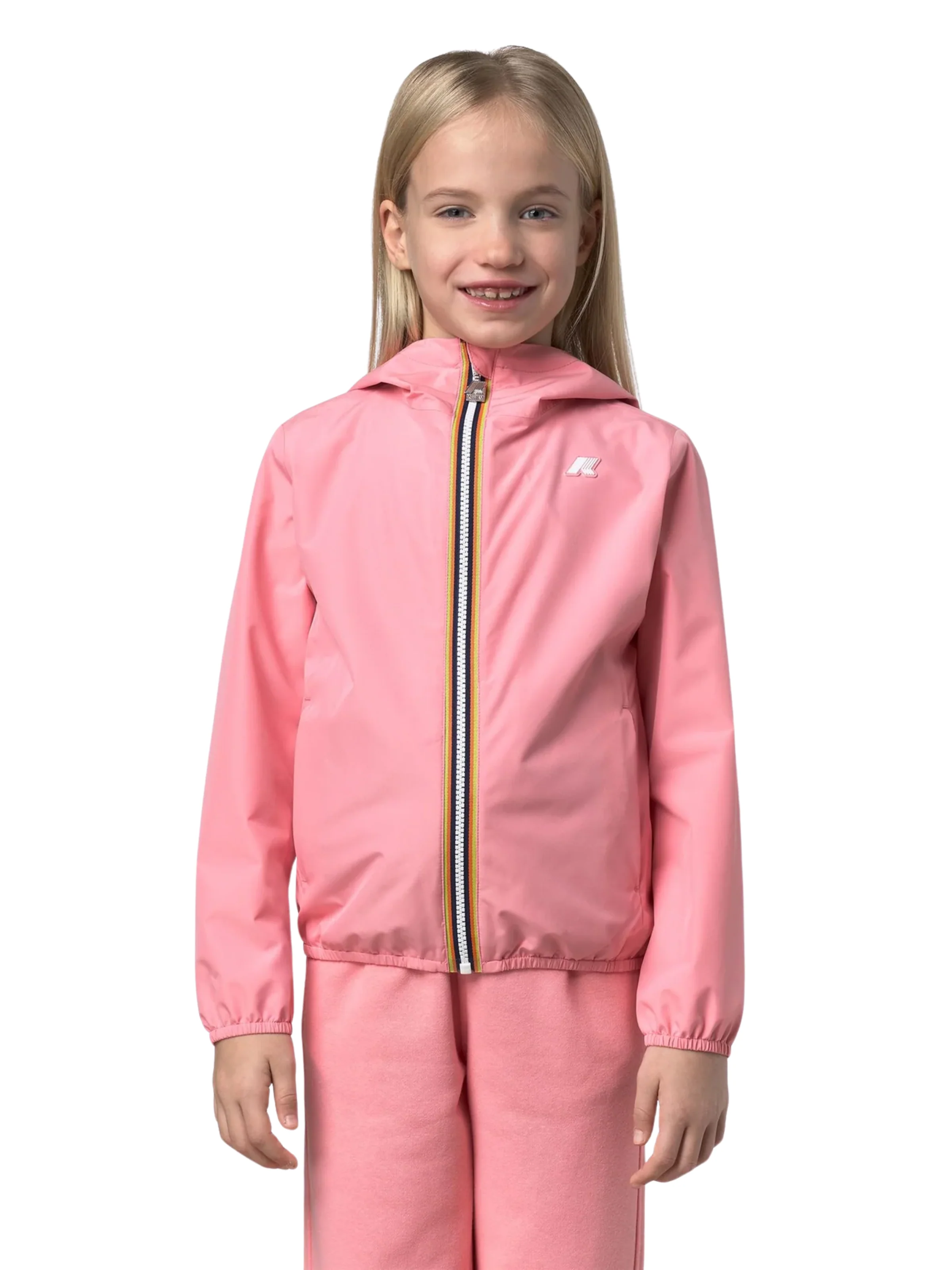 Giubbino "p. lily stretch poly" K-Way rosa - Image 2