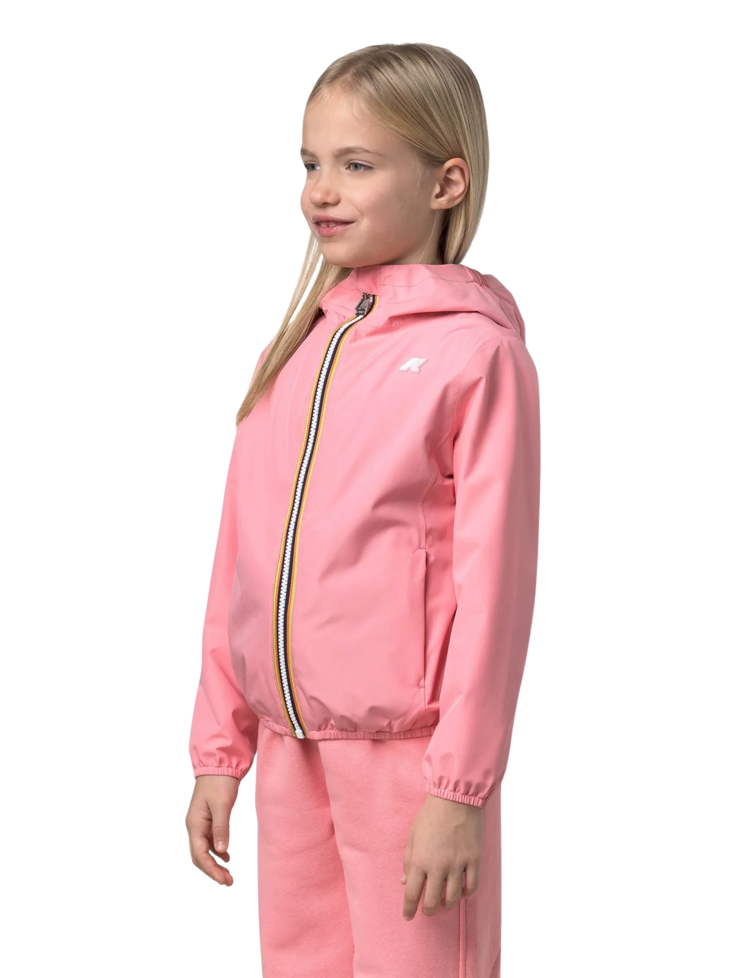 Giubbino "p. lily stretch poly" K-Way rosa - Image 3