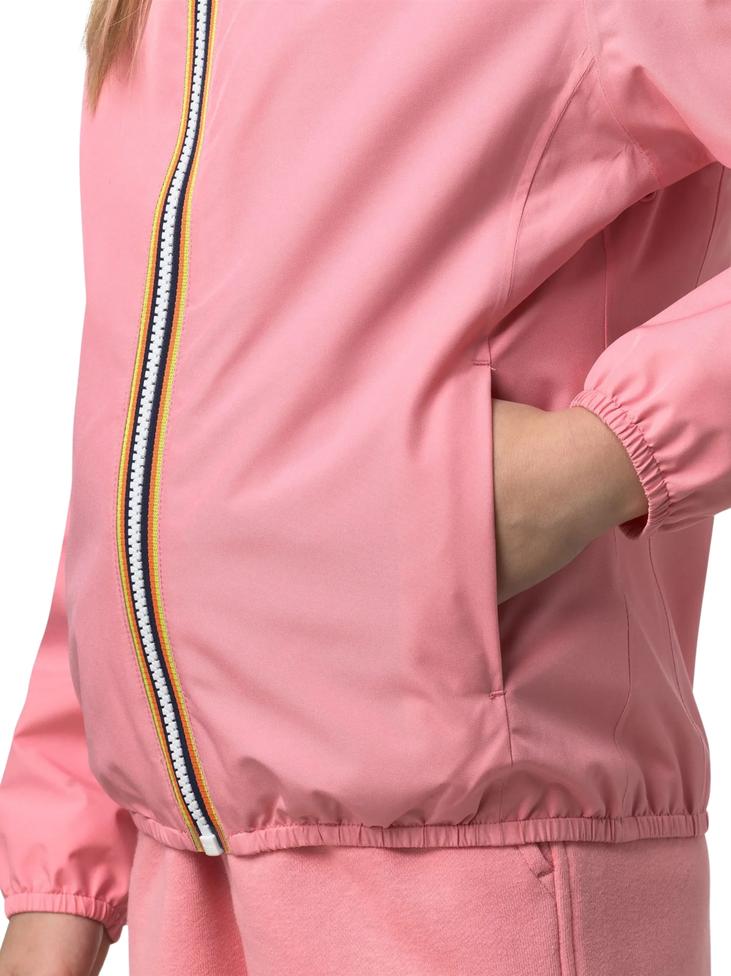 Giubbino "p. lily stretch poly" K-Way rosa - Image 5