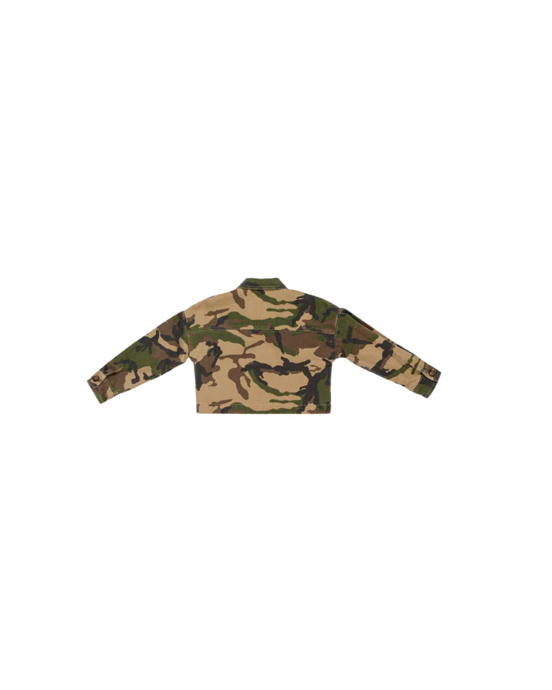 Giubbino reversibile Lulù Miss Grant verde militare - Image 2