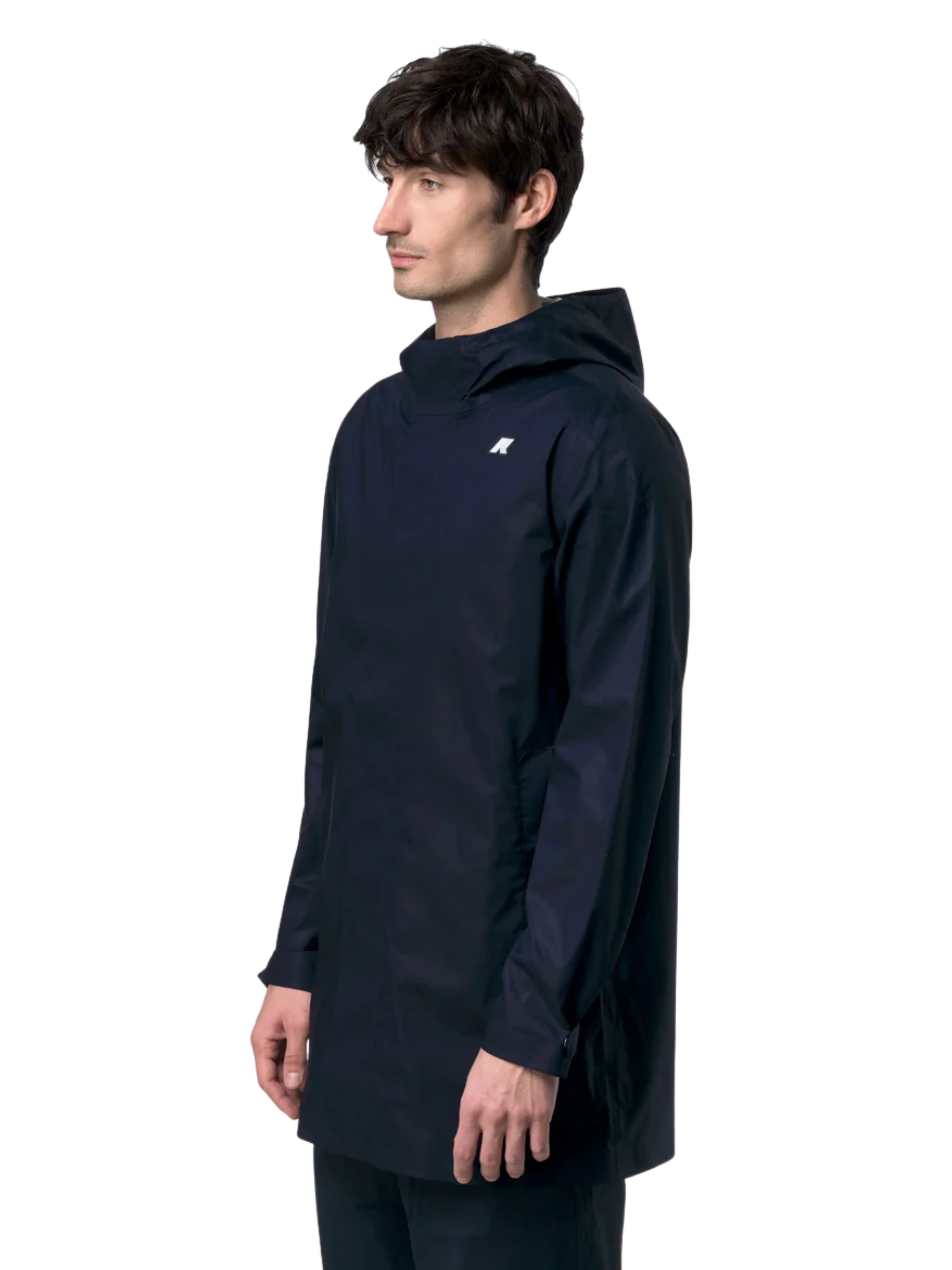Giubbino "Tommy Cotton 3 Layers" K-Way blu depth - Image 3