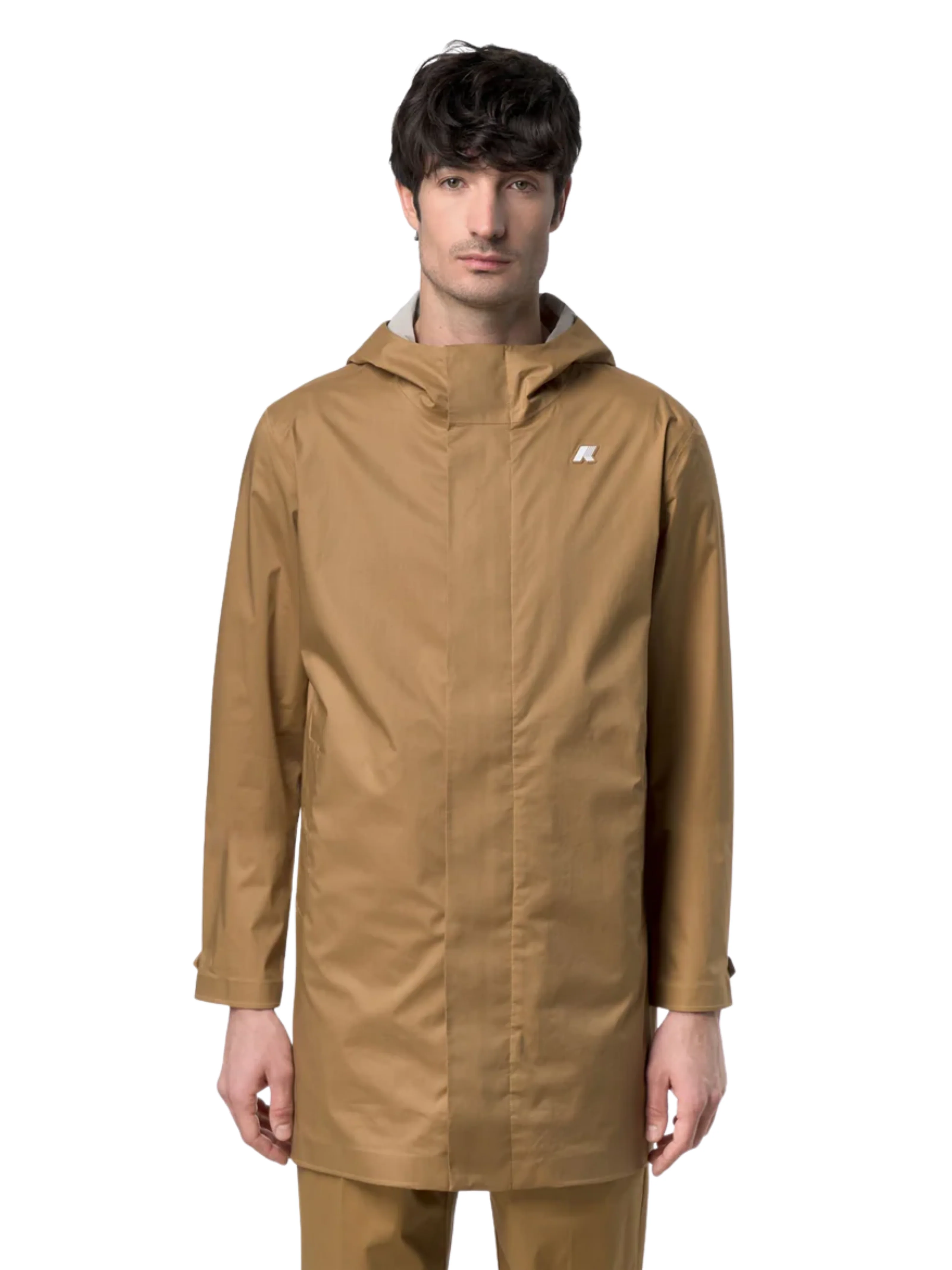 Giubbino "Tommy Cotton 3 Layers" K-Way marrone - Image 2