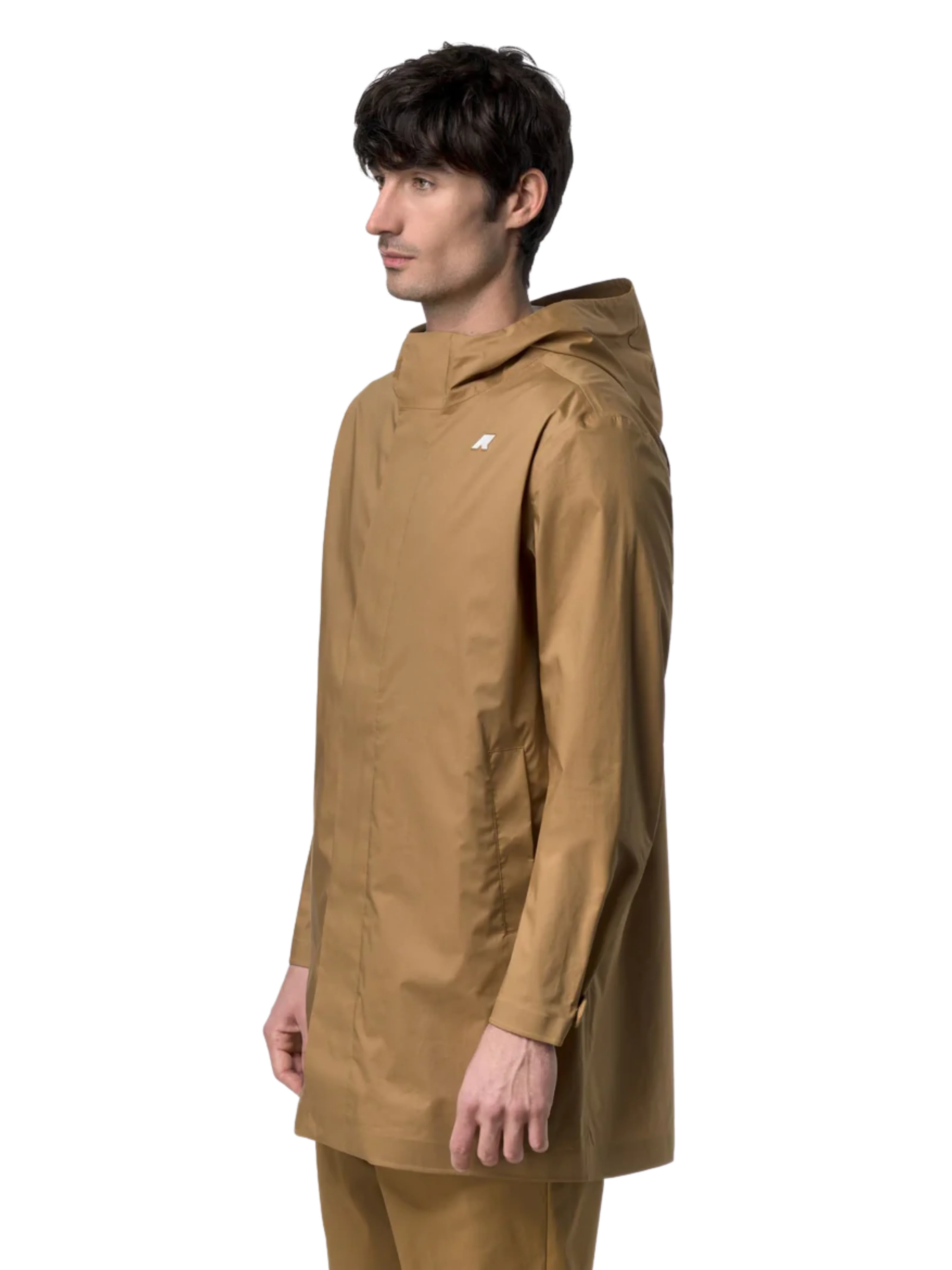Giubbino "Tommy Cotton 3 Layers" K-Way marrone - Image 3